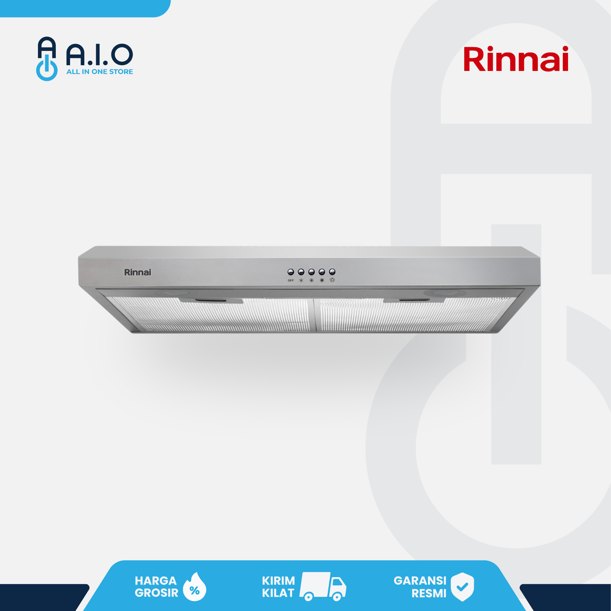 RINNAI - COOKER HOOD - RH 127SS
