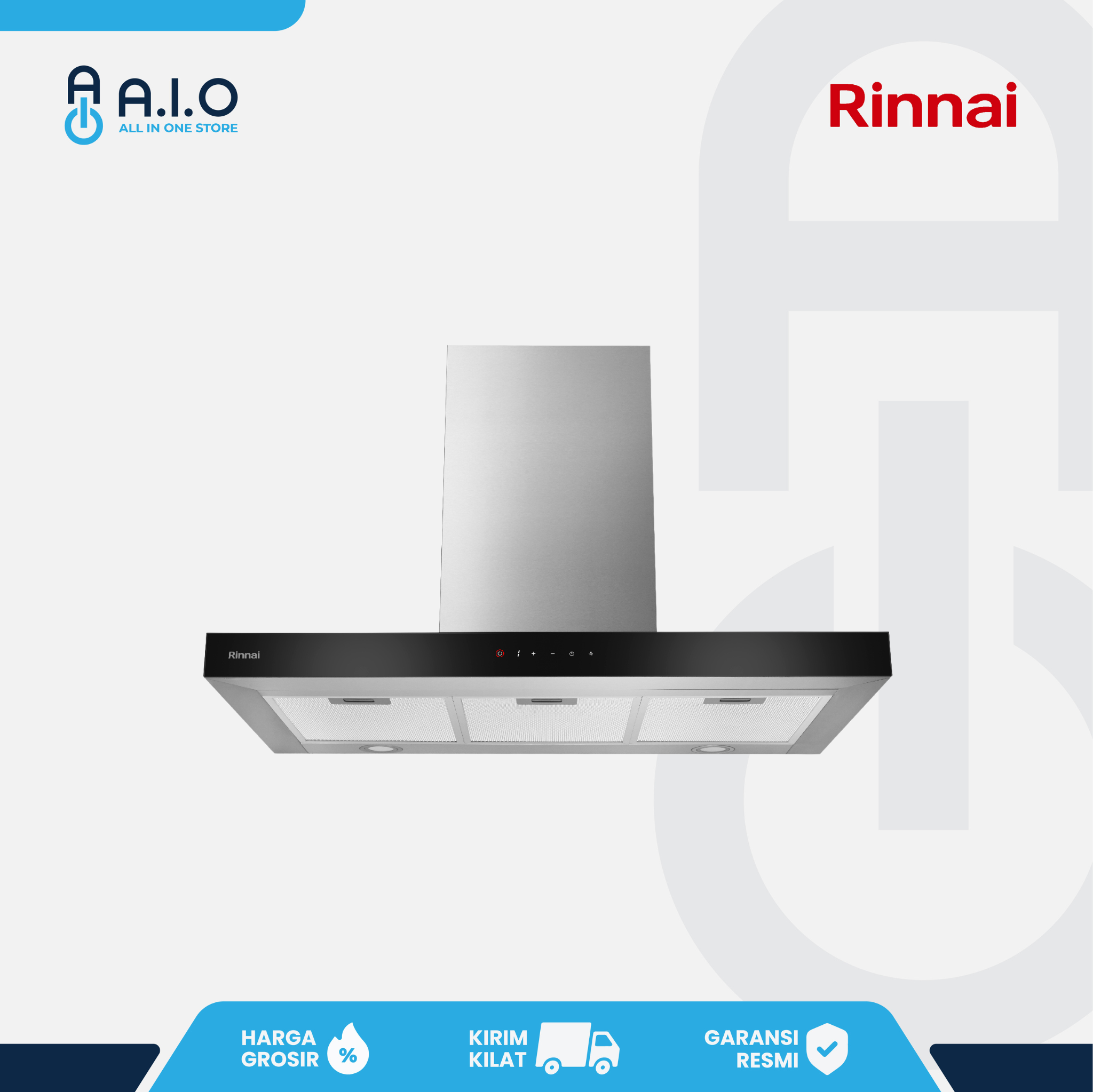 RINNAI - COOKER HOOD - RH C2859 SSW