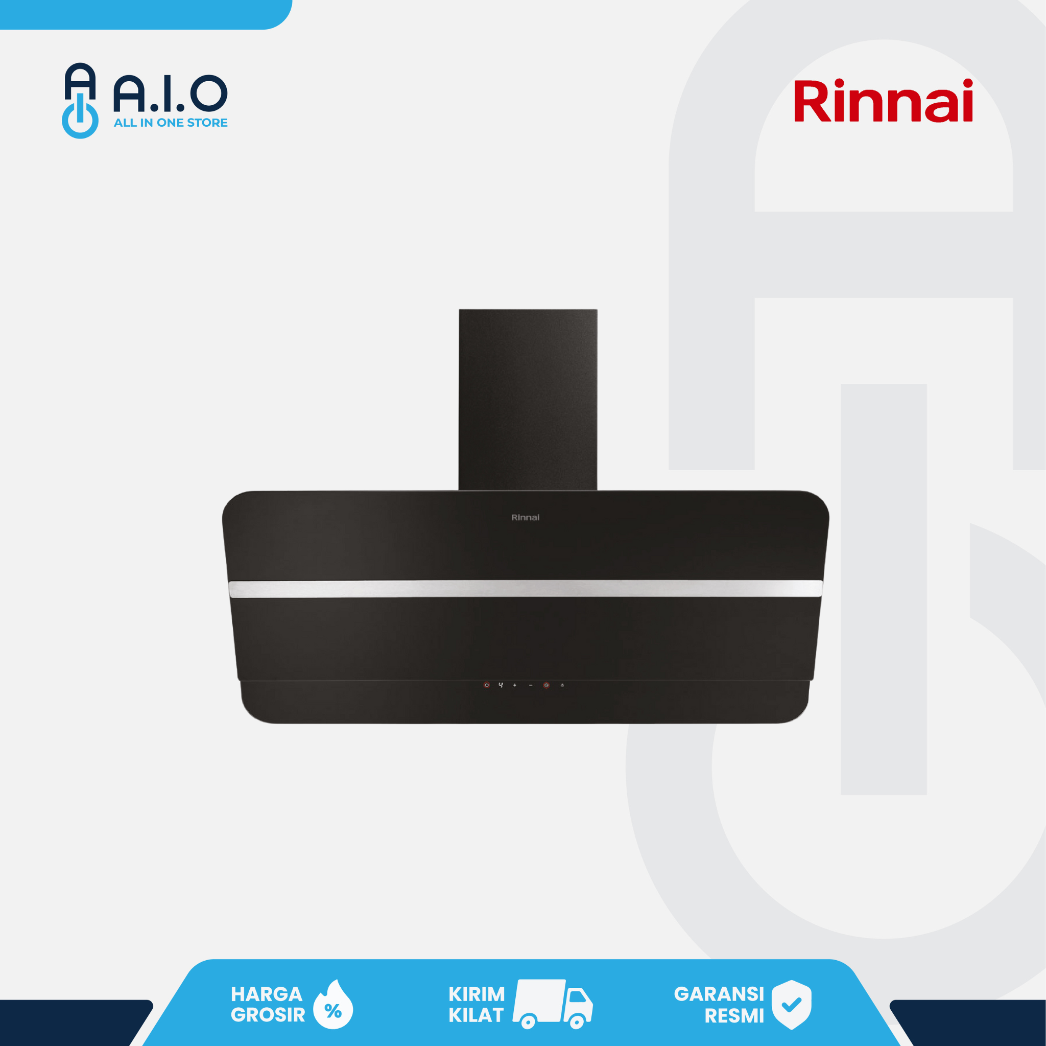 RINNAI - COOKER HOOD - RH KT2559 PBW