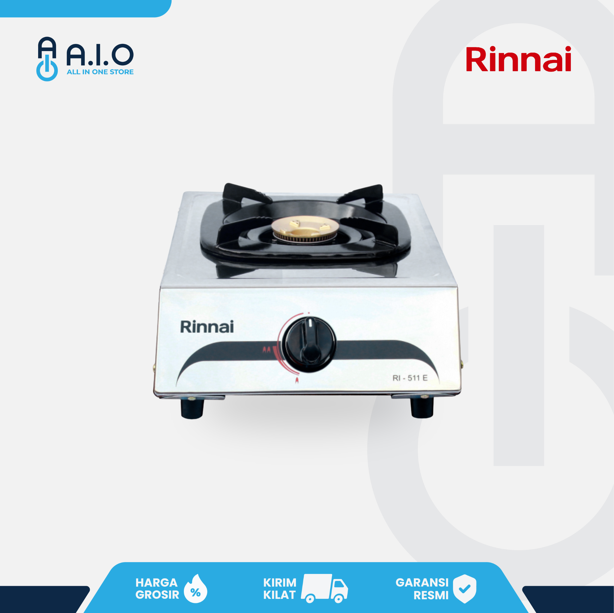 RINNAI - KOMPOR 1 TUNGKU - RI 511E
