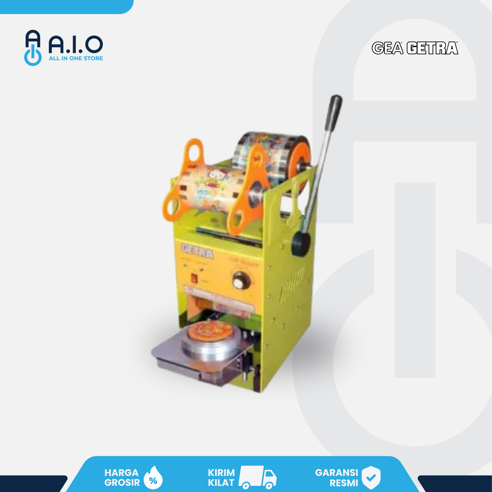 GETRA - CUP SEALER MANUAL - SC D8