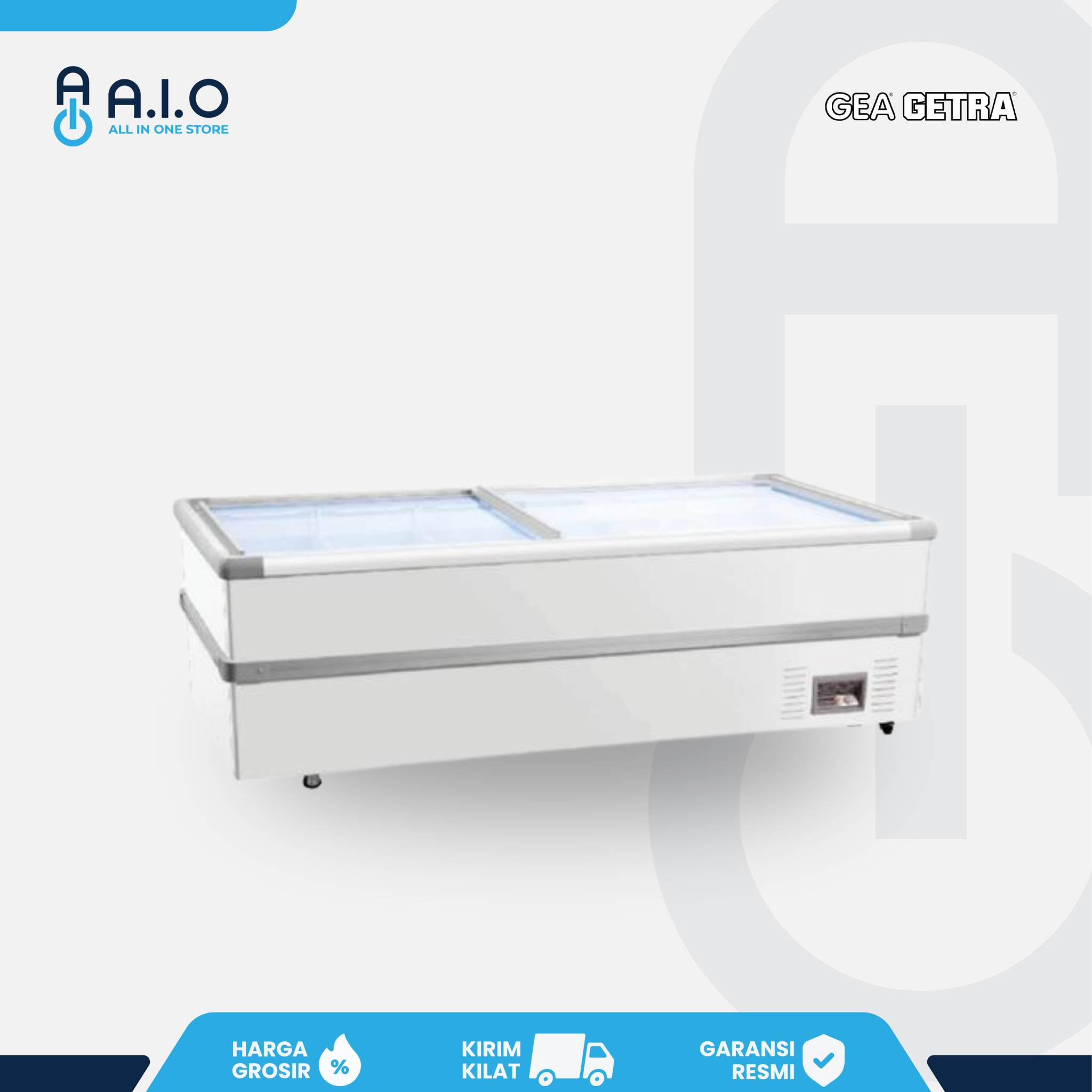 GEA - ISLAND FREEZER (SLIDING FLAT GLASS) 960 L - SCD 1180