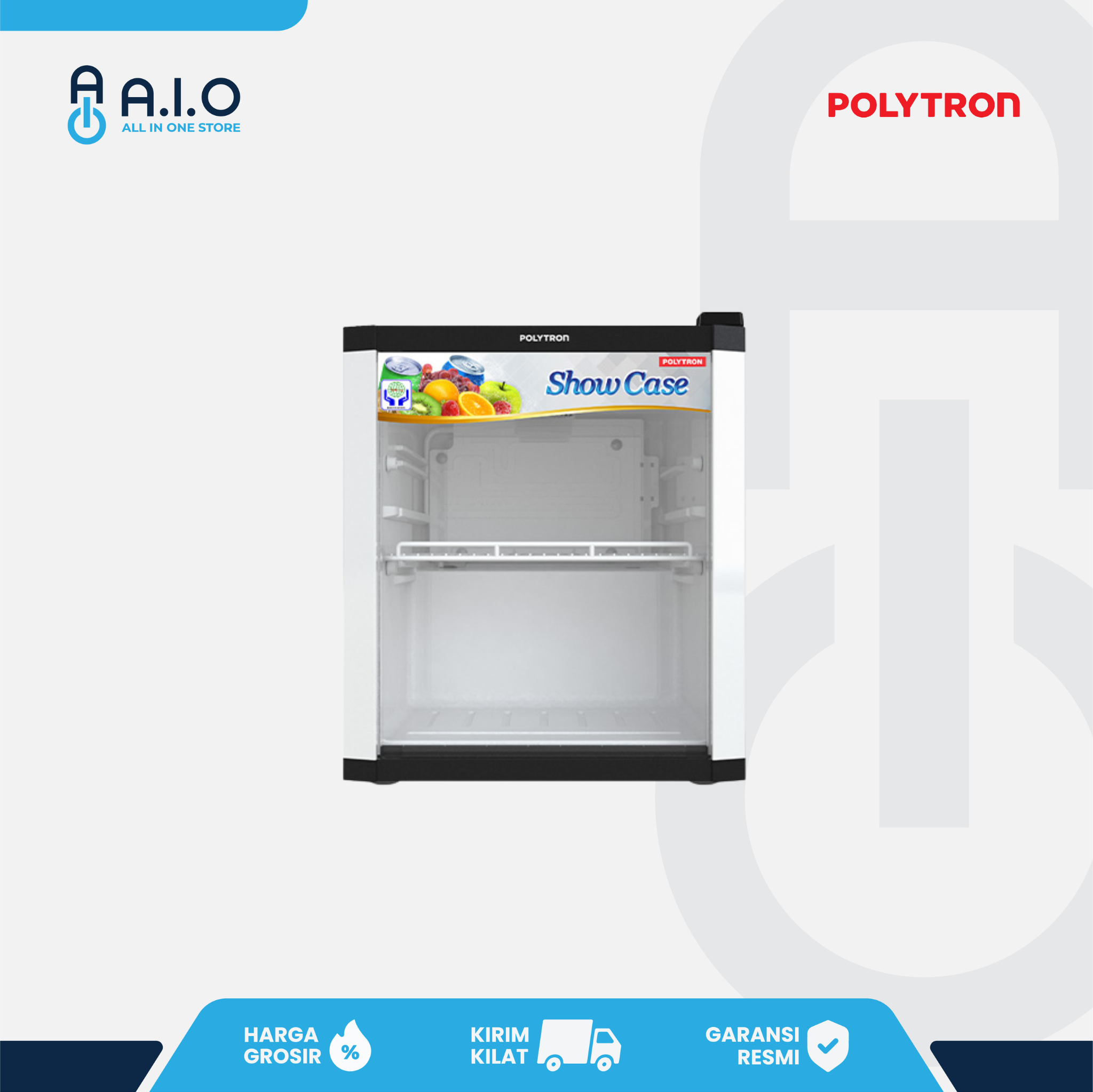 POLYTRON - SHOWCASE 1 PINTU 50 L - SCH 51