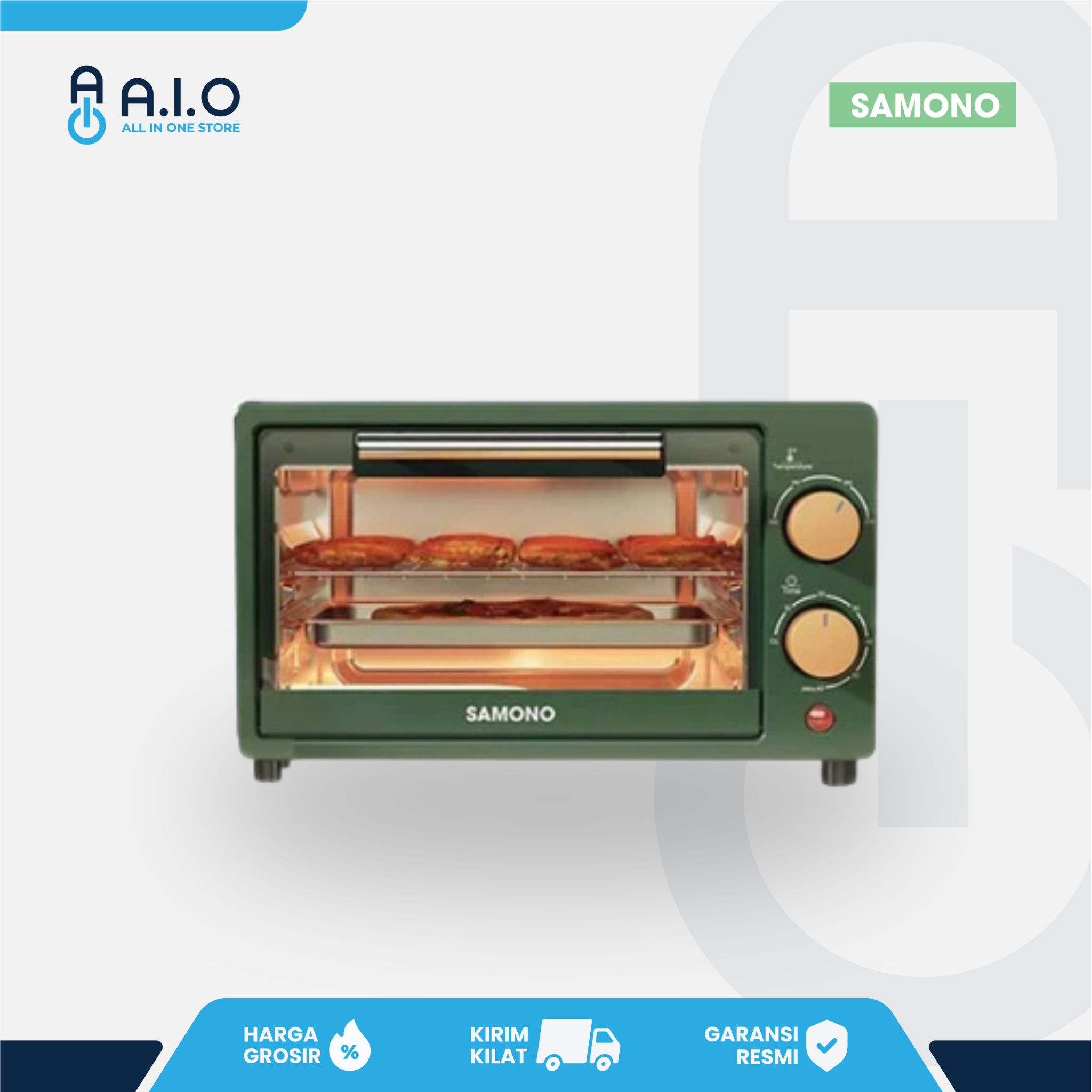 SAMONO - OVEN LISTRIK 12 L - SW EOG12