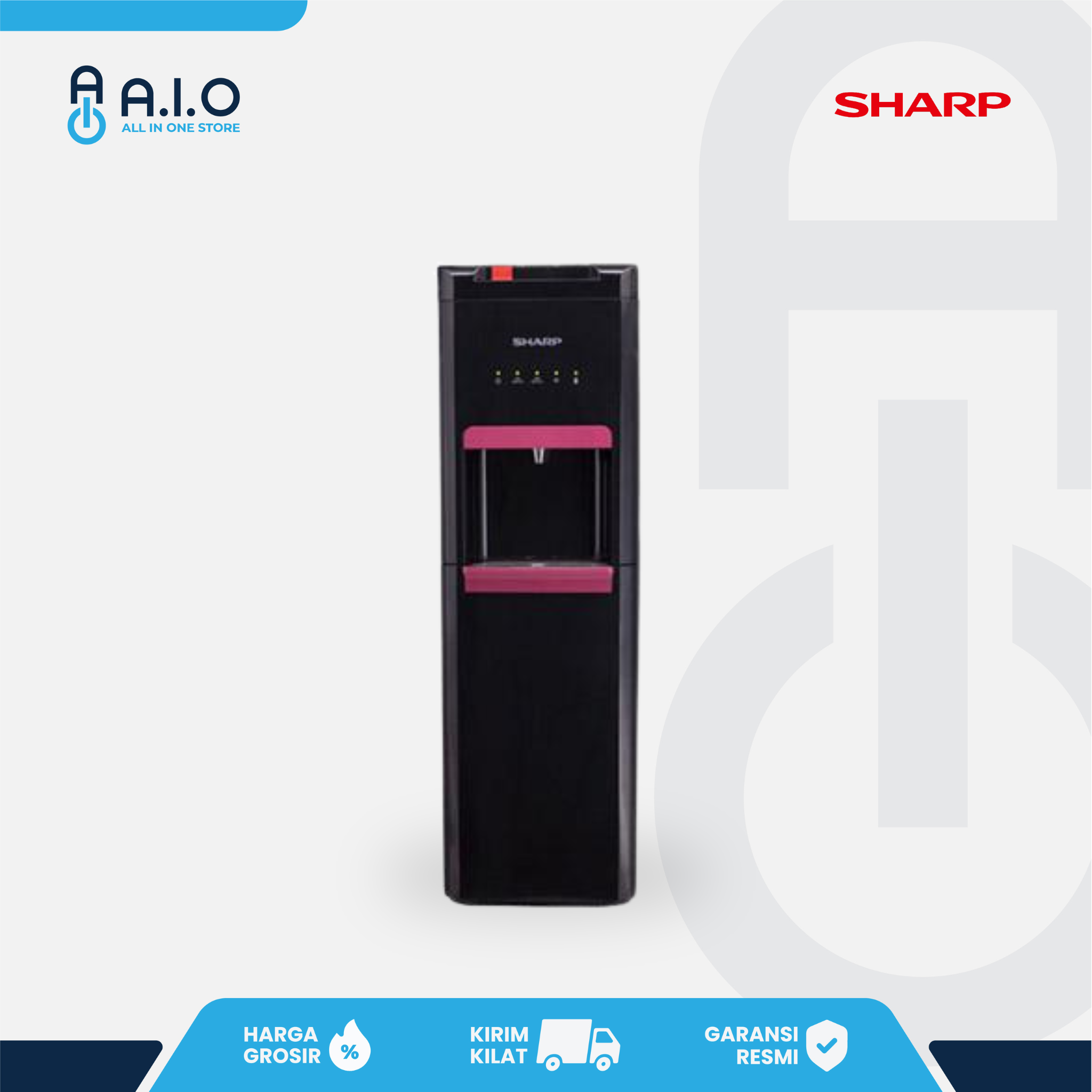 SHARP - DISPENSER GALON BAWAH - SWD 66EHL BP