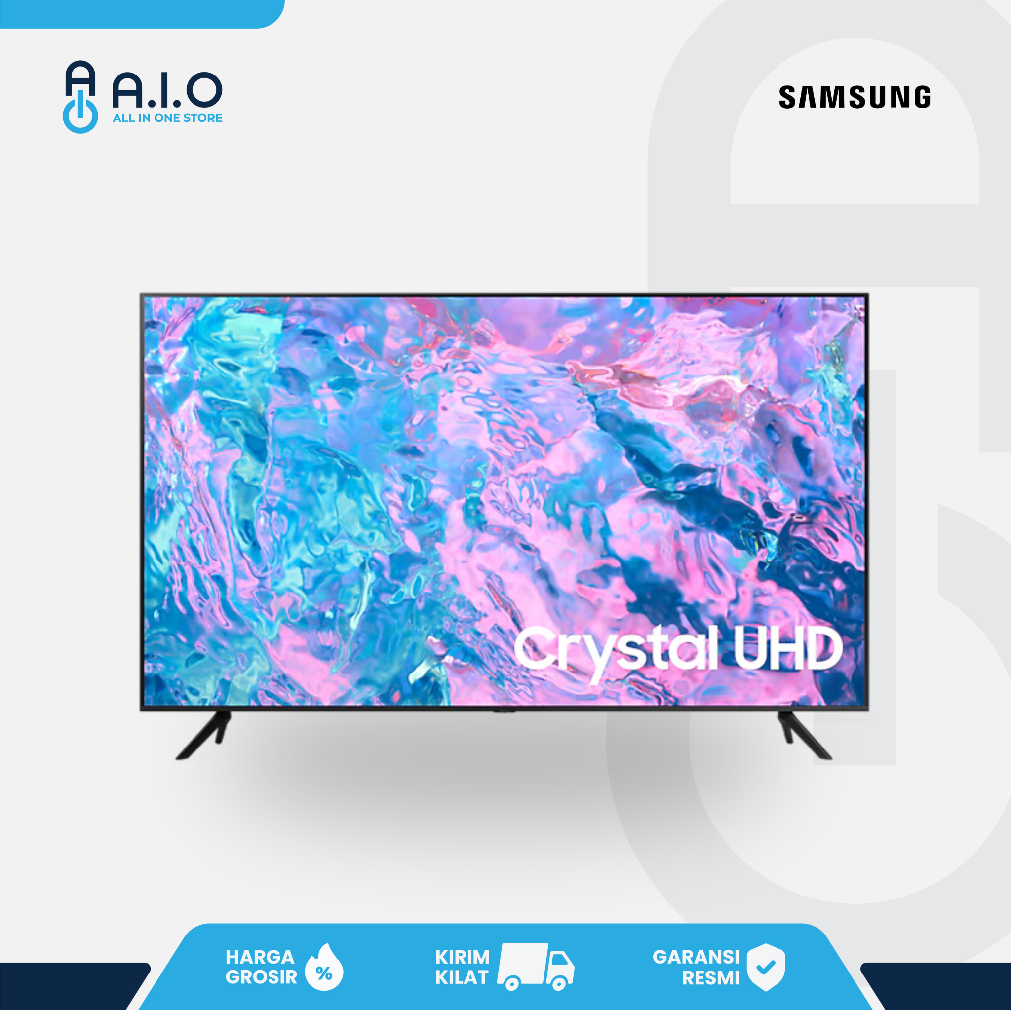 SAMSUNG - TV SMART 55" - UA55CU7000