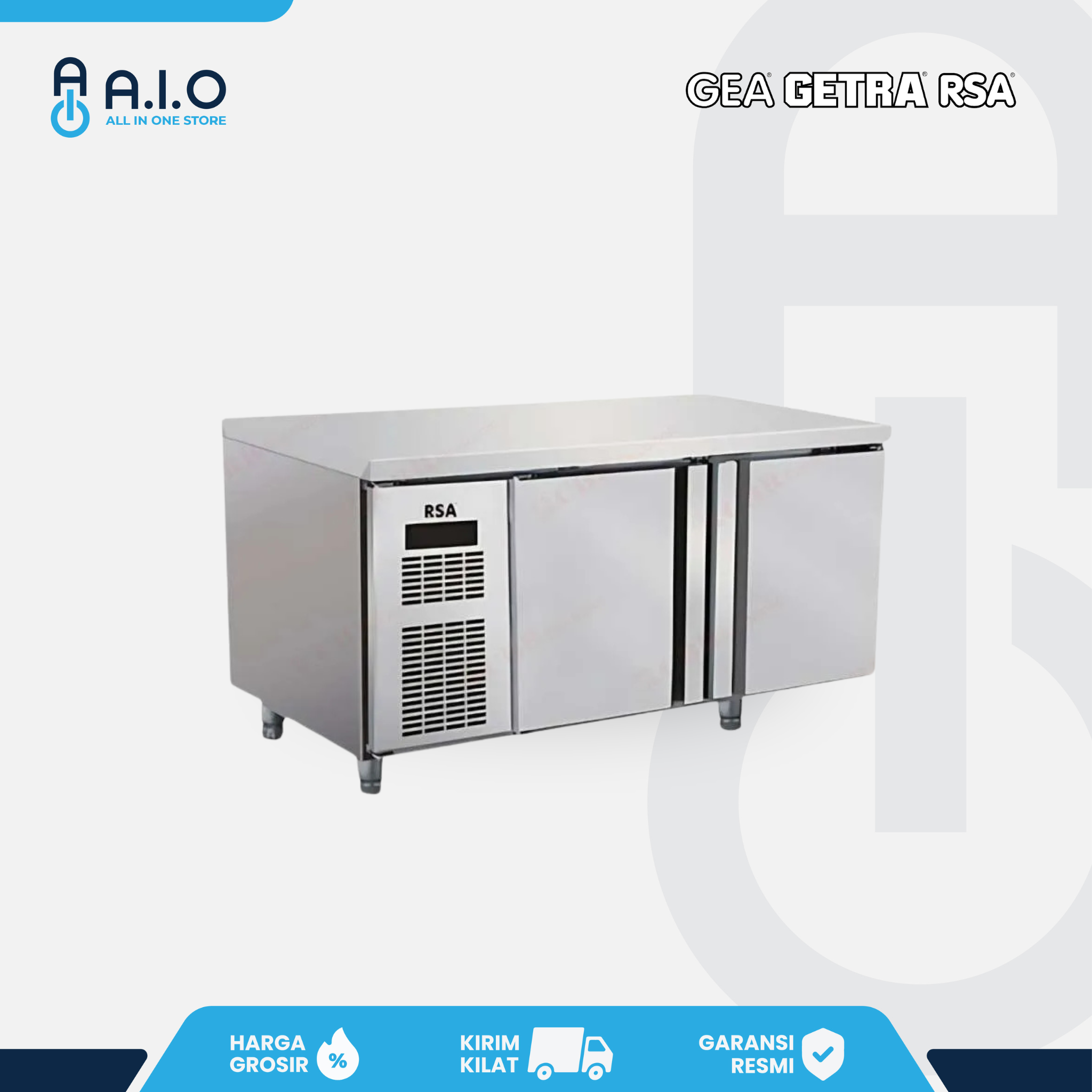 RSA - UNDERCOUNTER CHILLER 241 L - XCC 120 2D