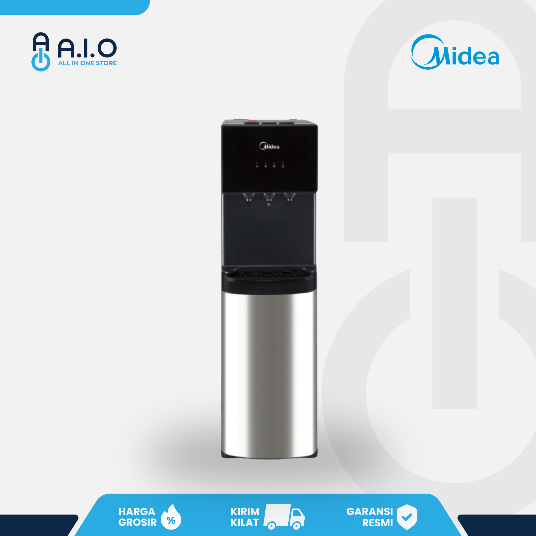 MIDEA - DISPENSER GALON BAWAH - YL 1567B
