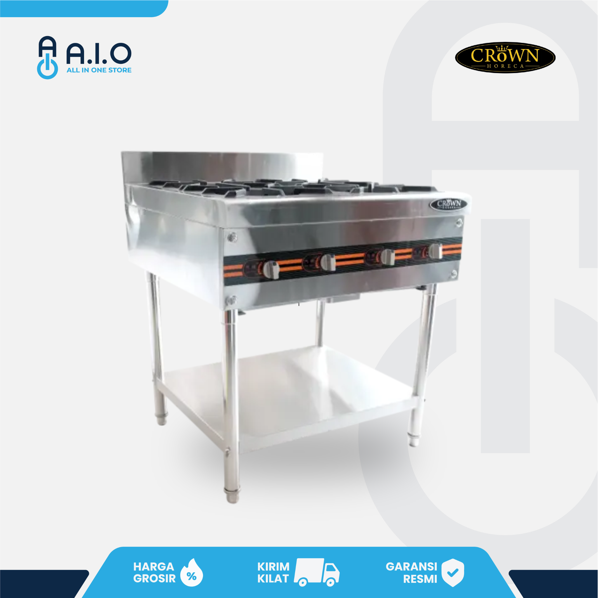 CROWN - STANDING GAS BURNER - YSN ST4