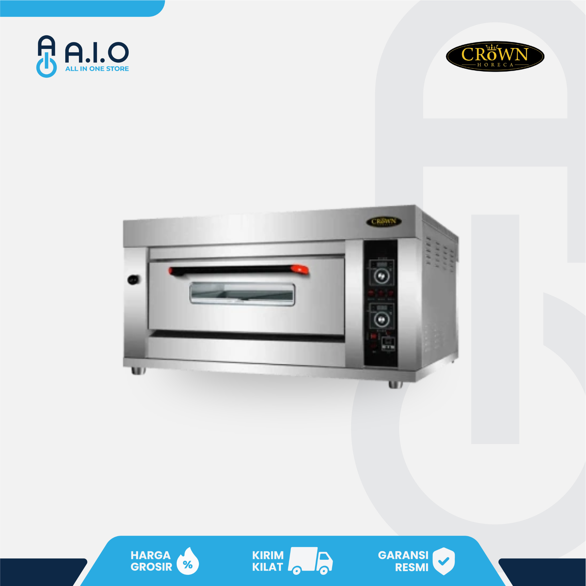 CROWN - OVEN GAS DECK - YXY 20AS