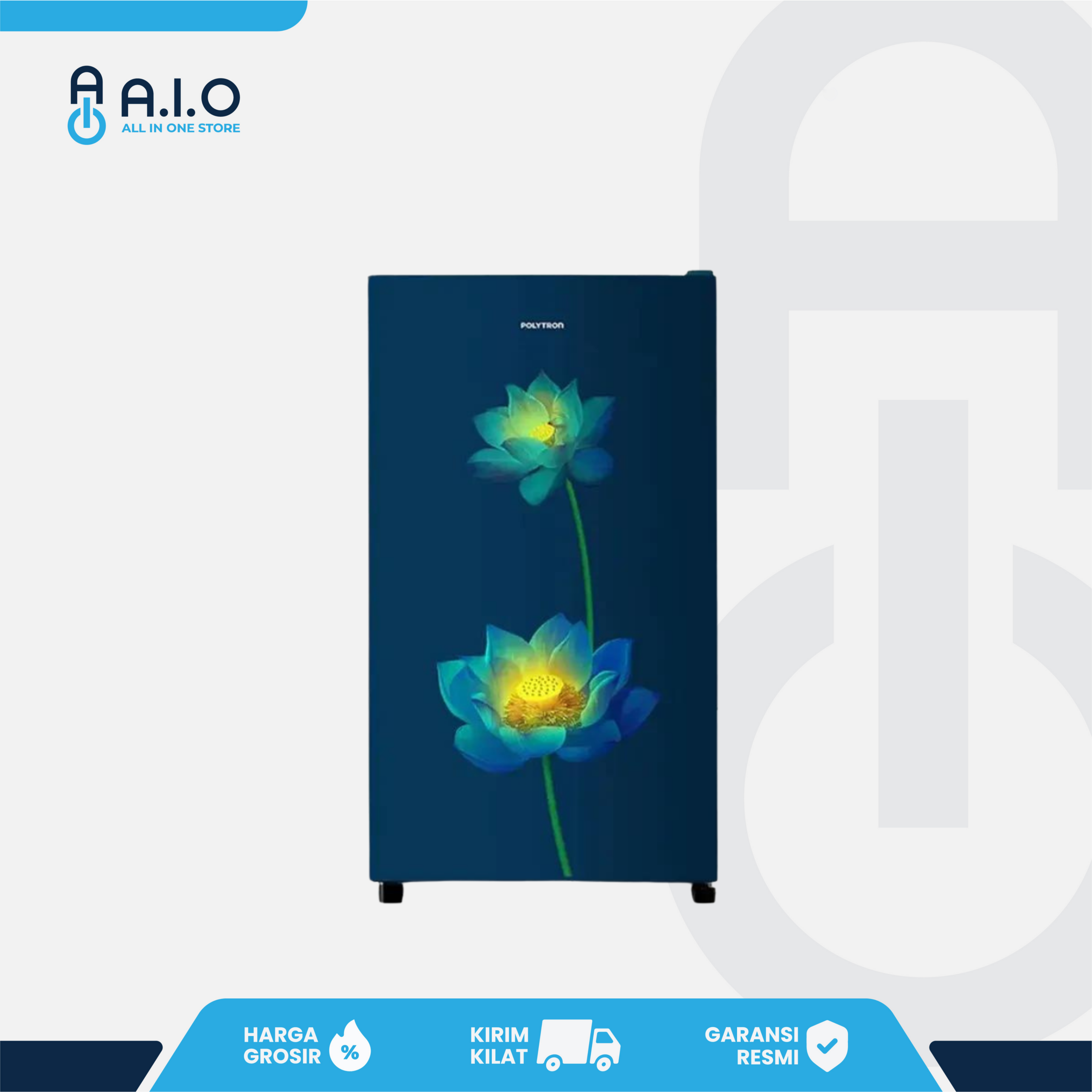 POLYTRON - KULKAS 1 PINTU 150 L - PRB 157B