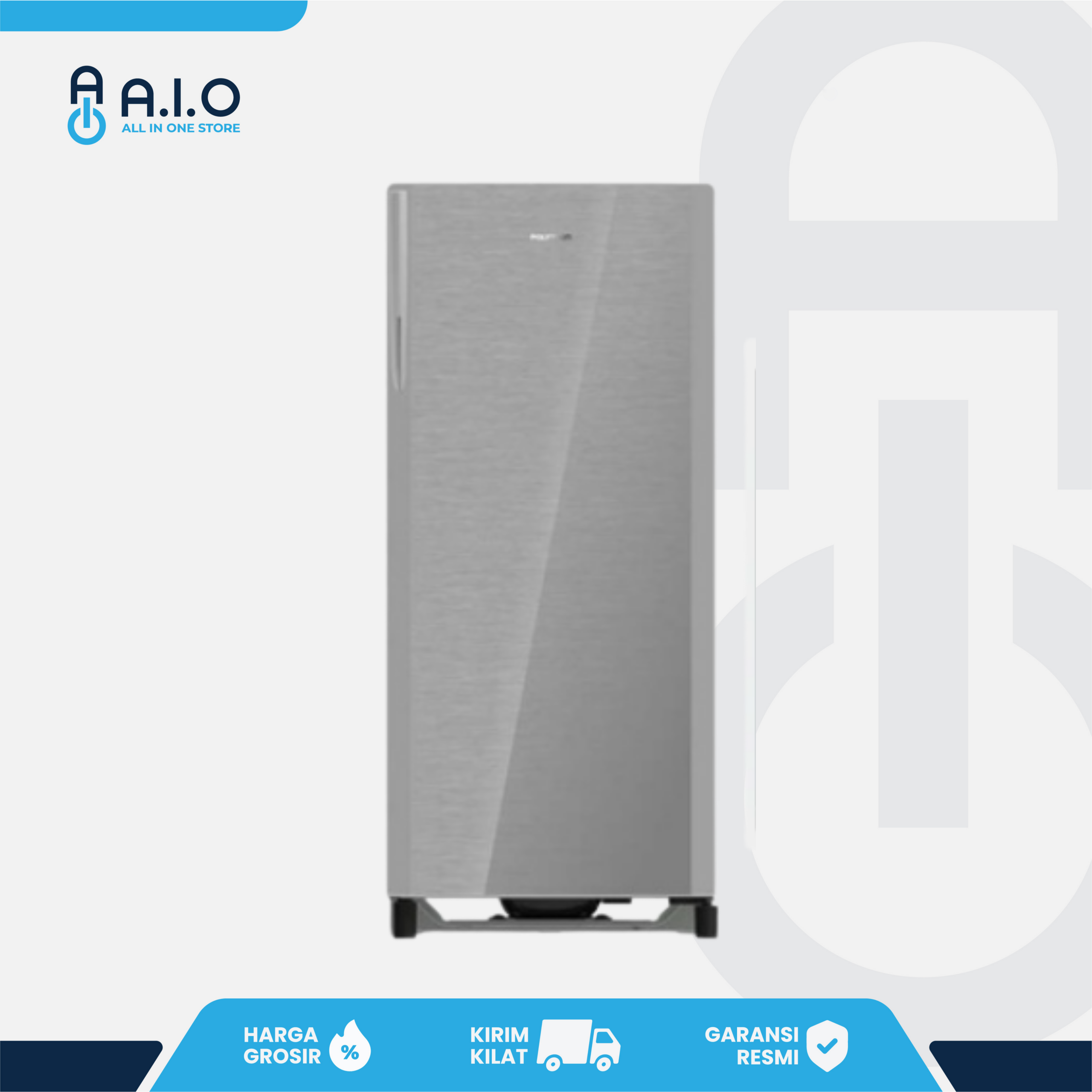 POLYTRON - KULKAS 1 PINTU 150 L - PRA 15DMS