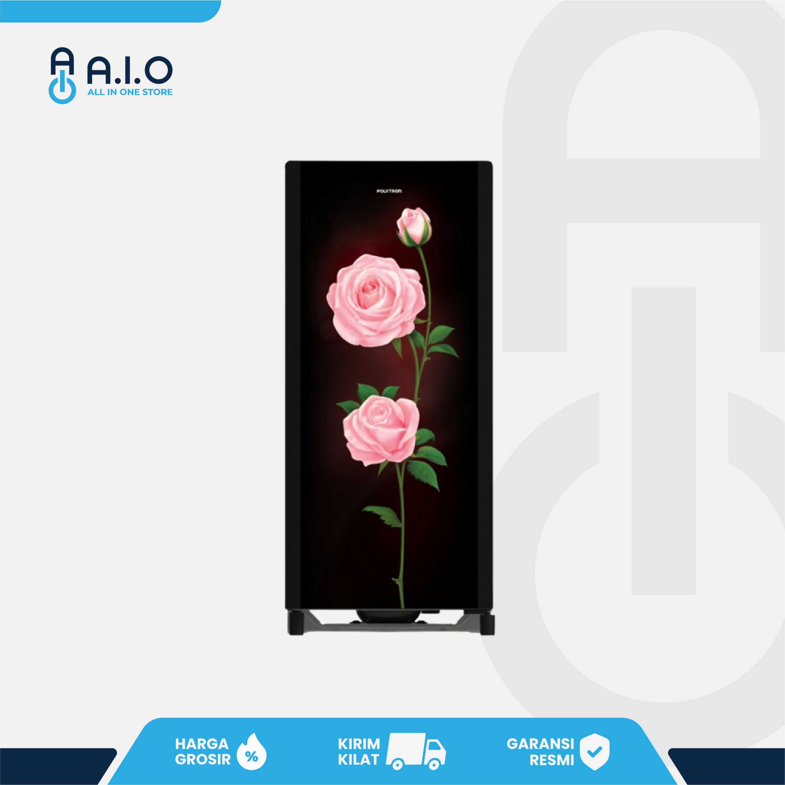 POLYTRON - KULKAS 1 PINTU 150 L - PRA 15ORX