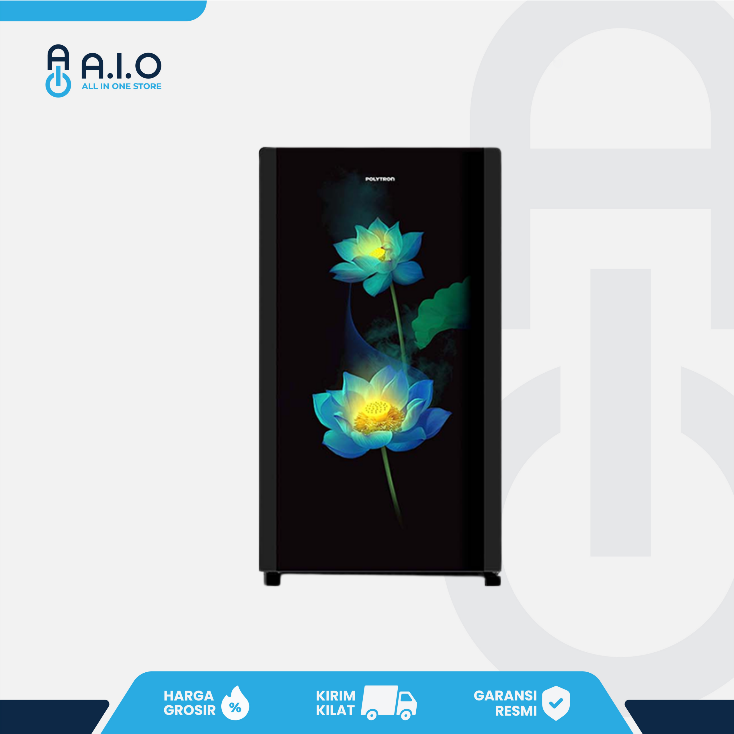 POLYTRON - KULKAS 1 PINTU 160 L - PRA 16OLX