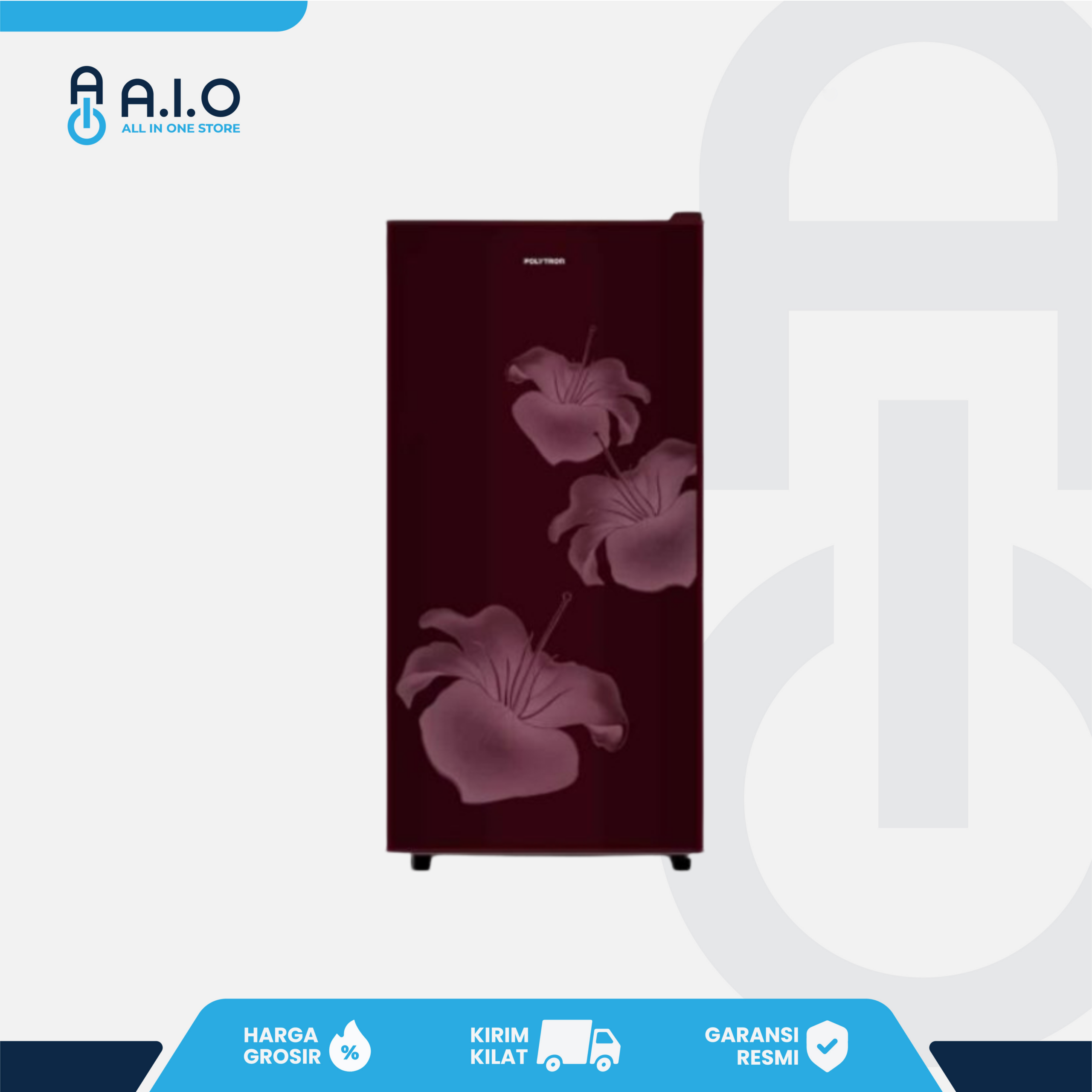 POLYTRON - KULKAS 1 PINTU 170 L - PRB 175R