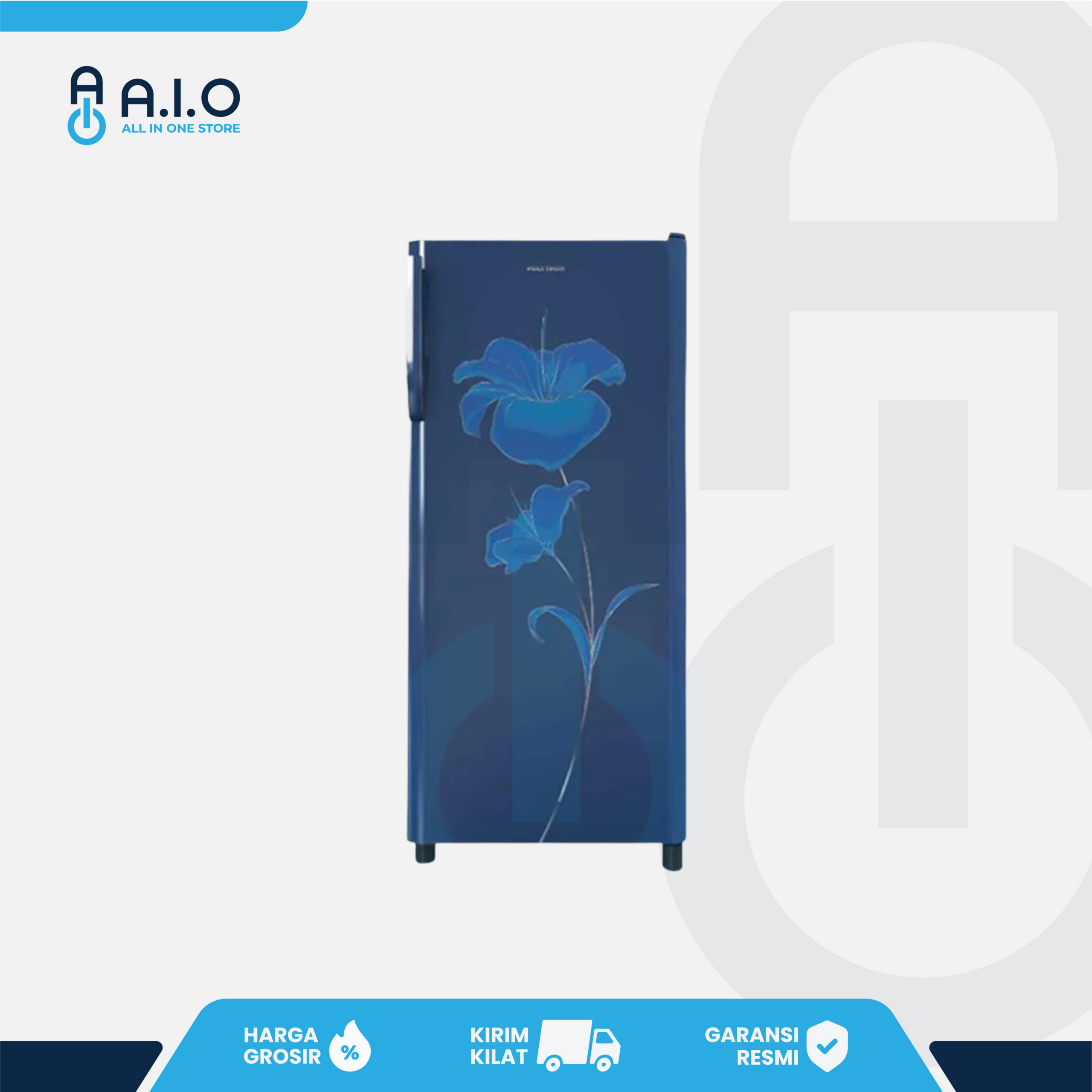 POLYTRON - KULKAS 1 PINTU 170 L - PRA 17BLB