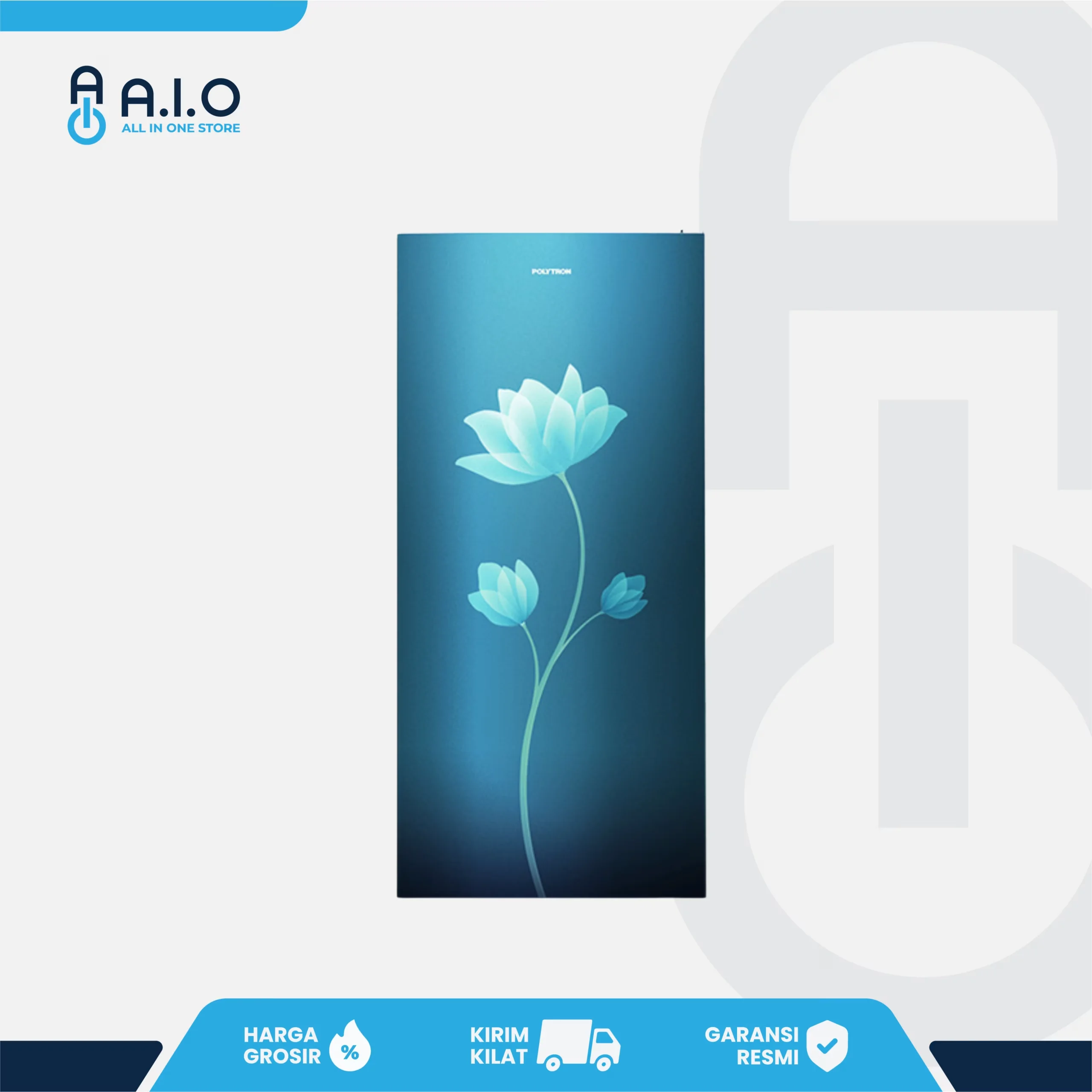 POLYTRON - KULKAS 1 PINTU 180 L - PRB 189B 1 POLYTRON - KULKAS 1 PINTU 180 L - PRB 189B