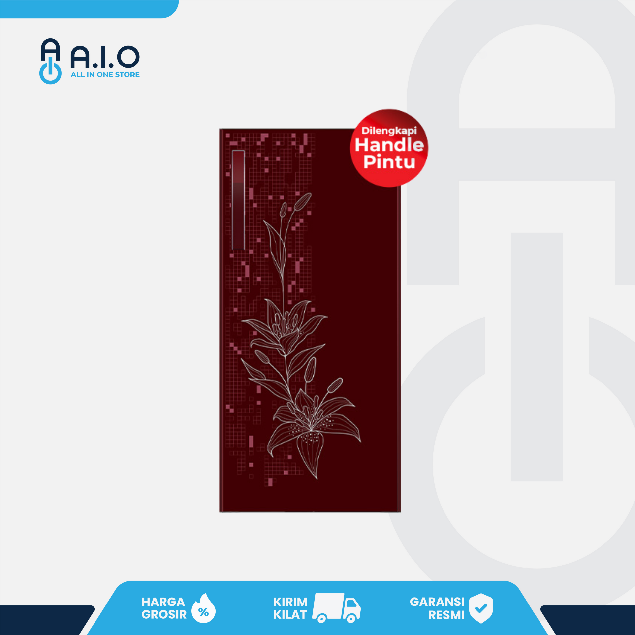 POLYTRON - KULKAS 1 PINTU 180 L - PRA 18DMR