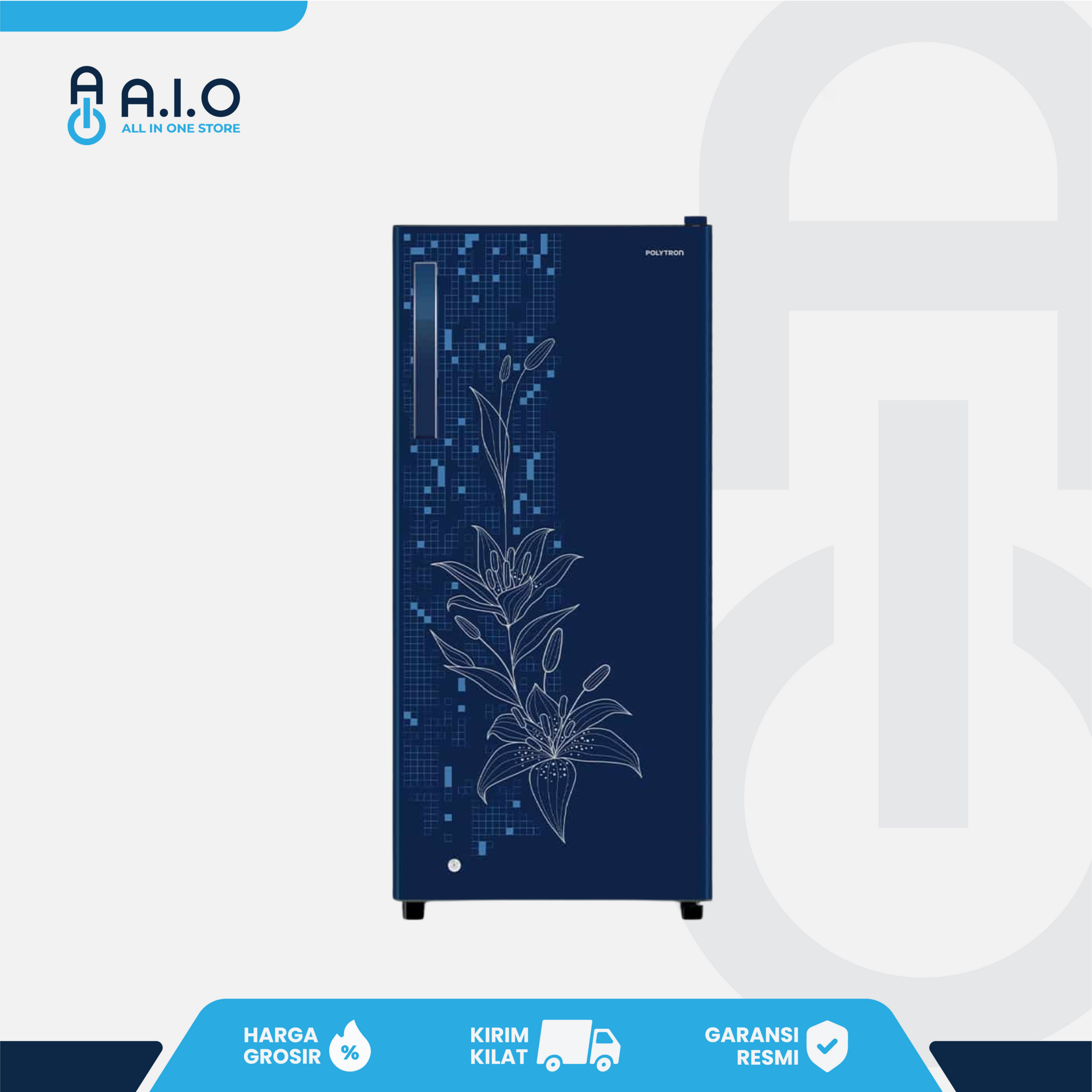 POLYTRON - KULKAS 1 PINTU 180 L - PRA 18JB