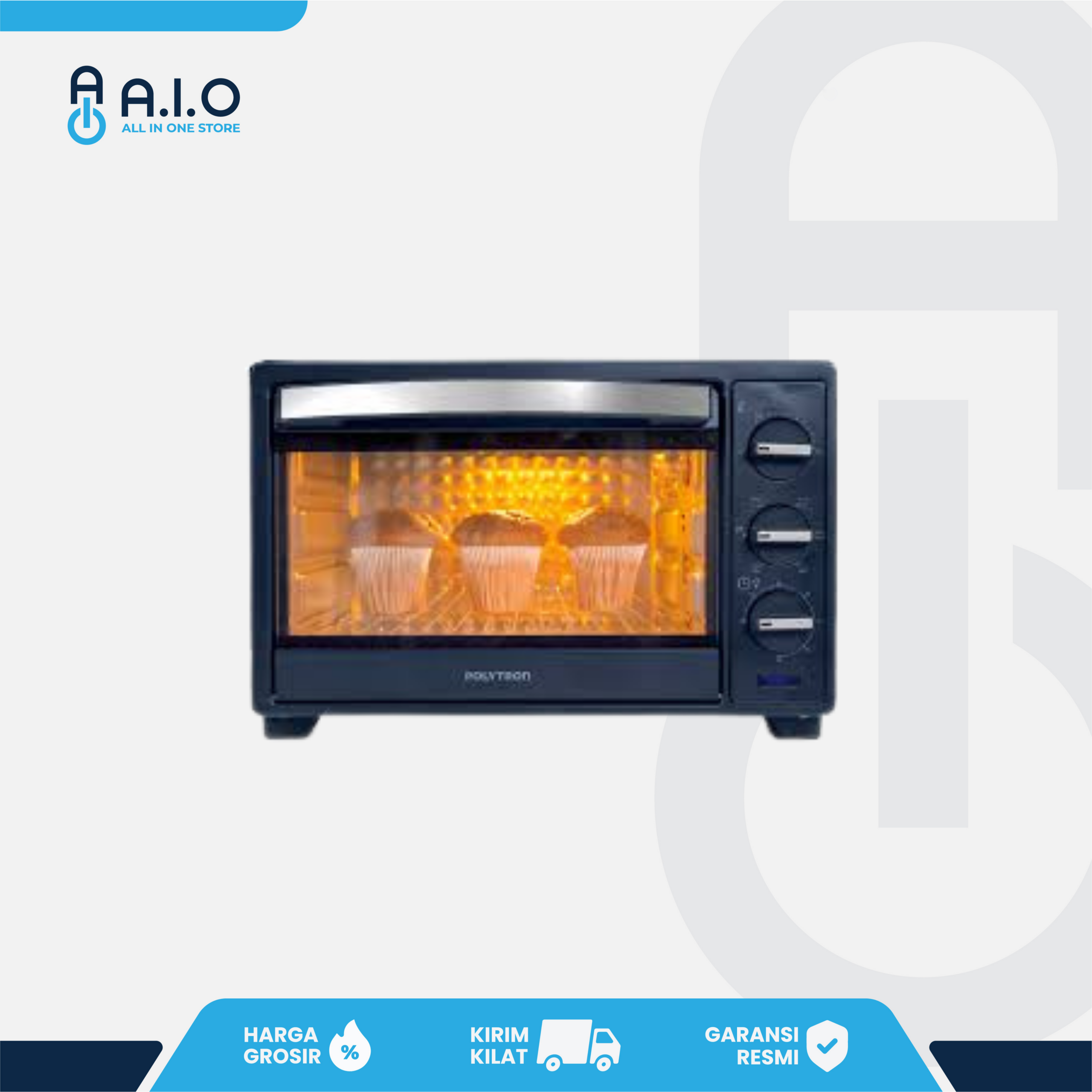 POLYTRON - ELECTRIC OVEN 22 L - PEO 22B1B