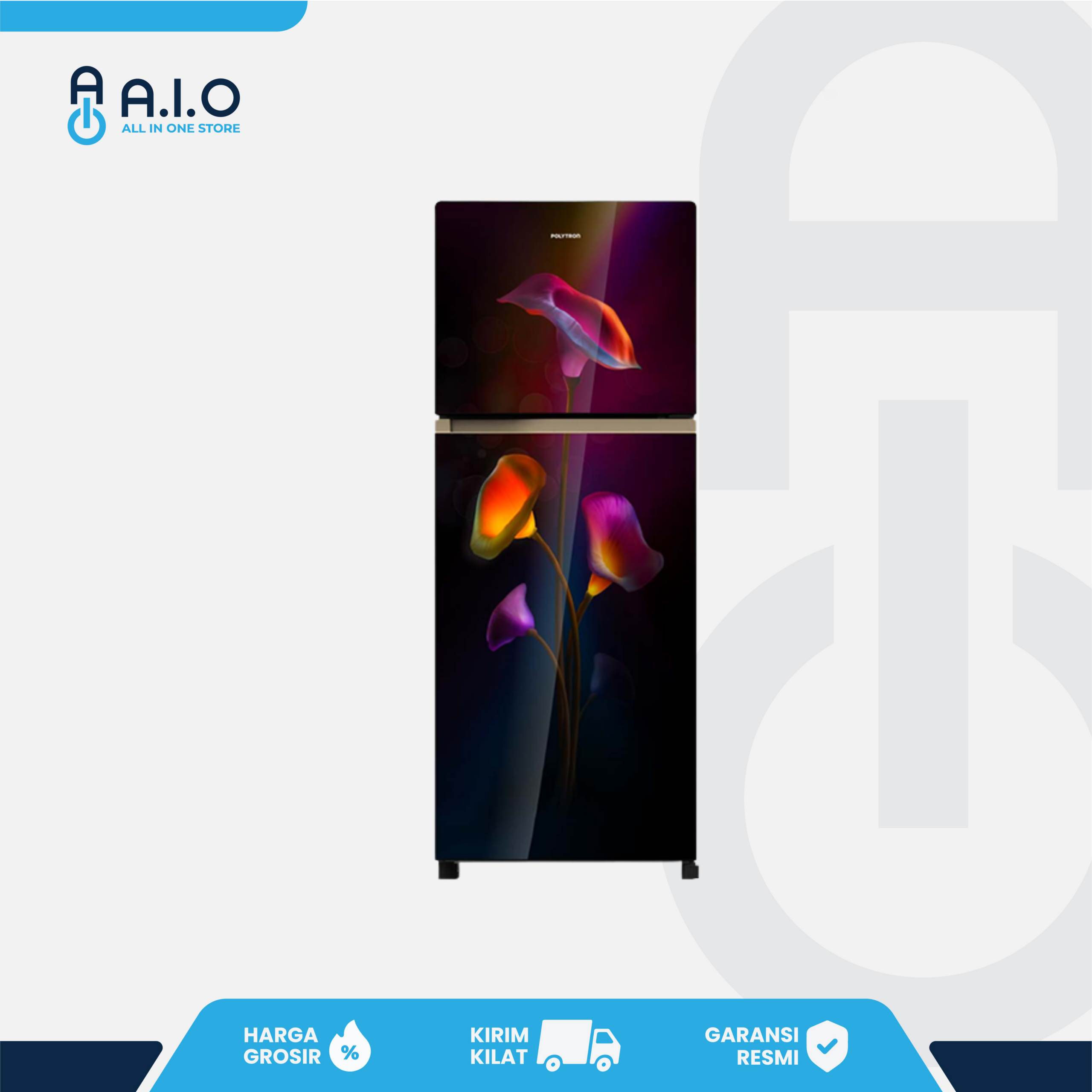 POLYTRON - KULKAS 2 PINTU 240 L - PRW 25MTR