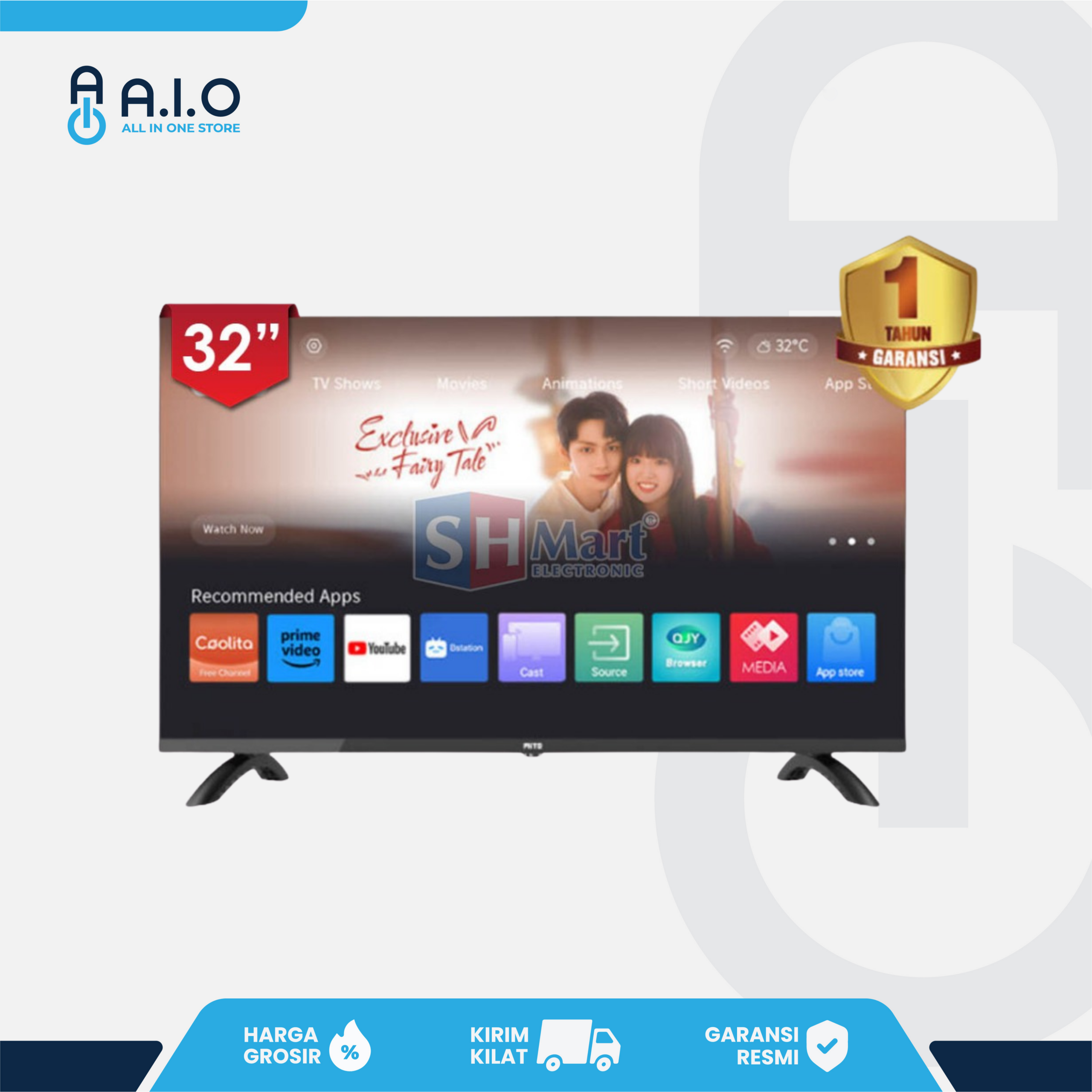 MITO - TV SMART 32" - 3266 COOLITA