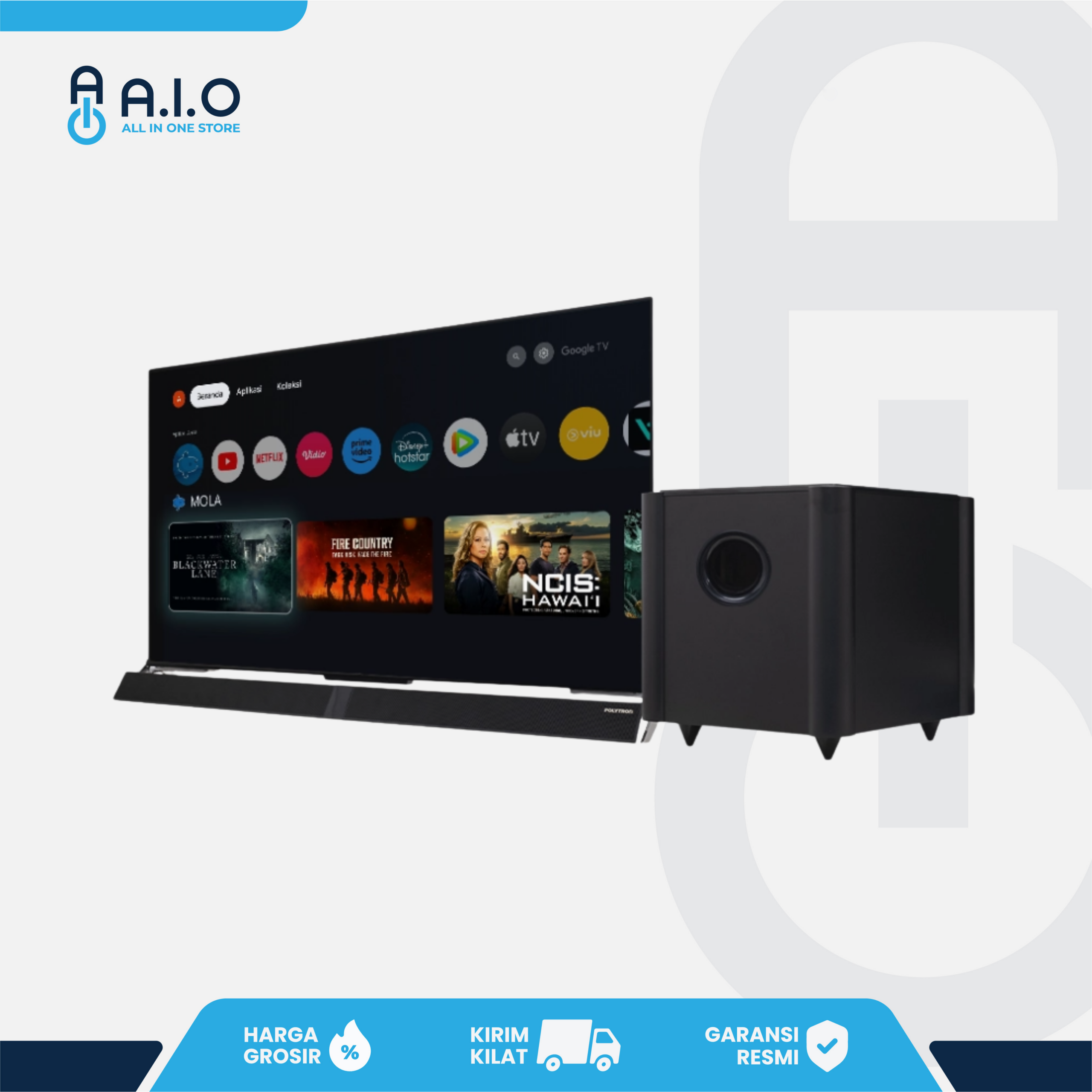 POLYTRON - GOOGLE TV 40" - PLD 40RG9059