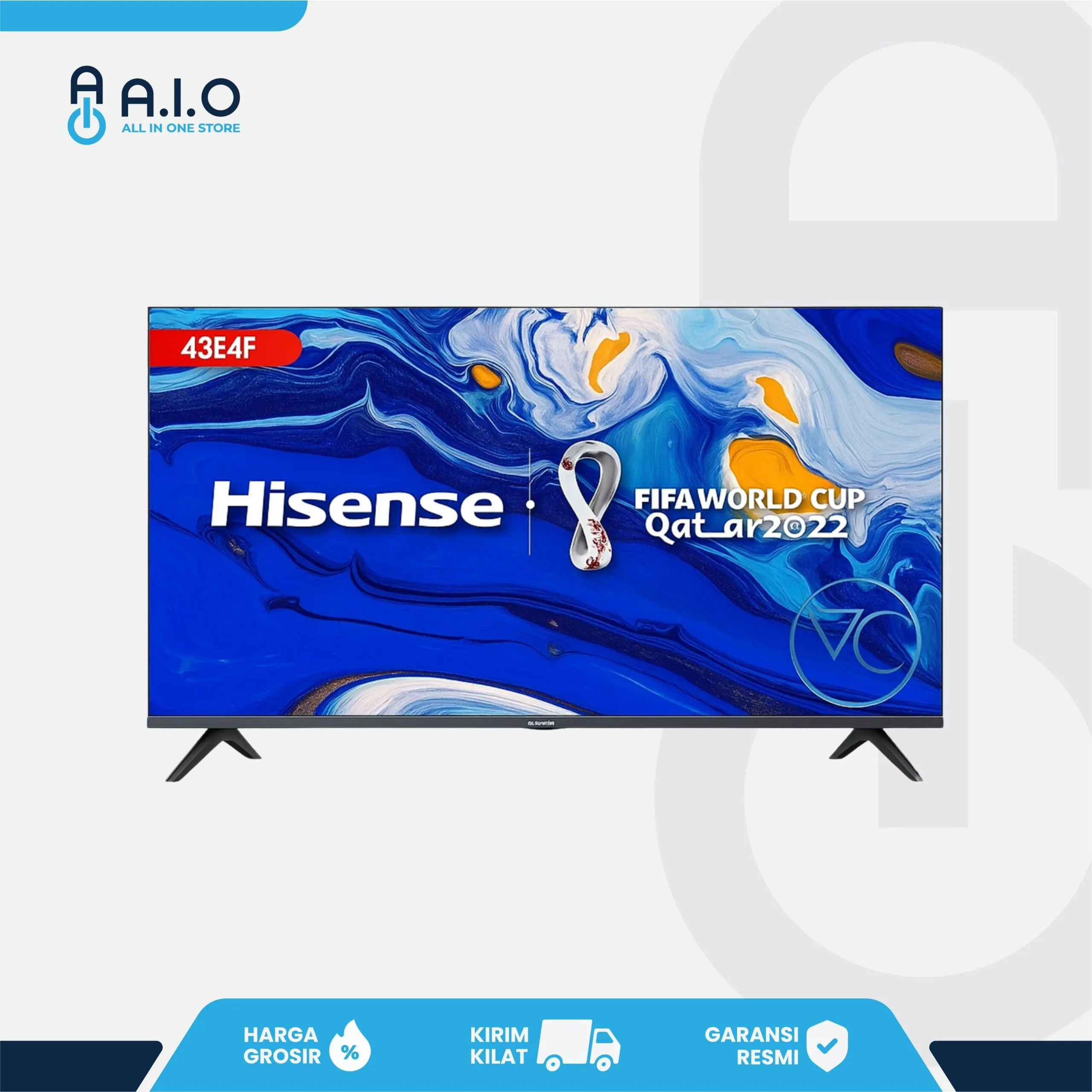 HISENSE - TV ANDROID 43" - 43E4F