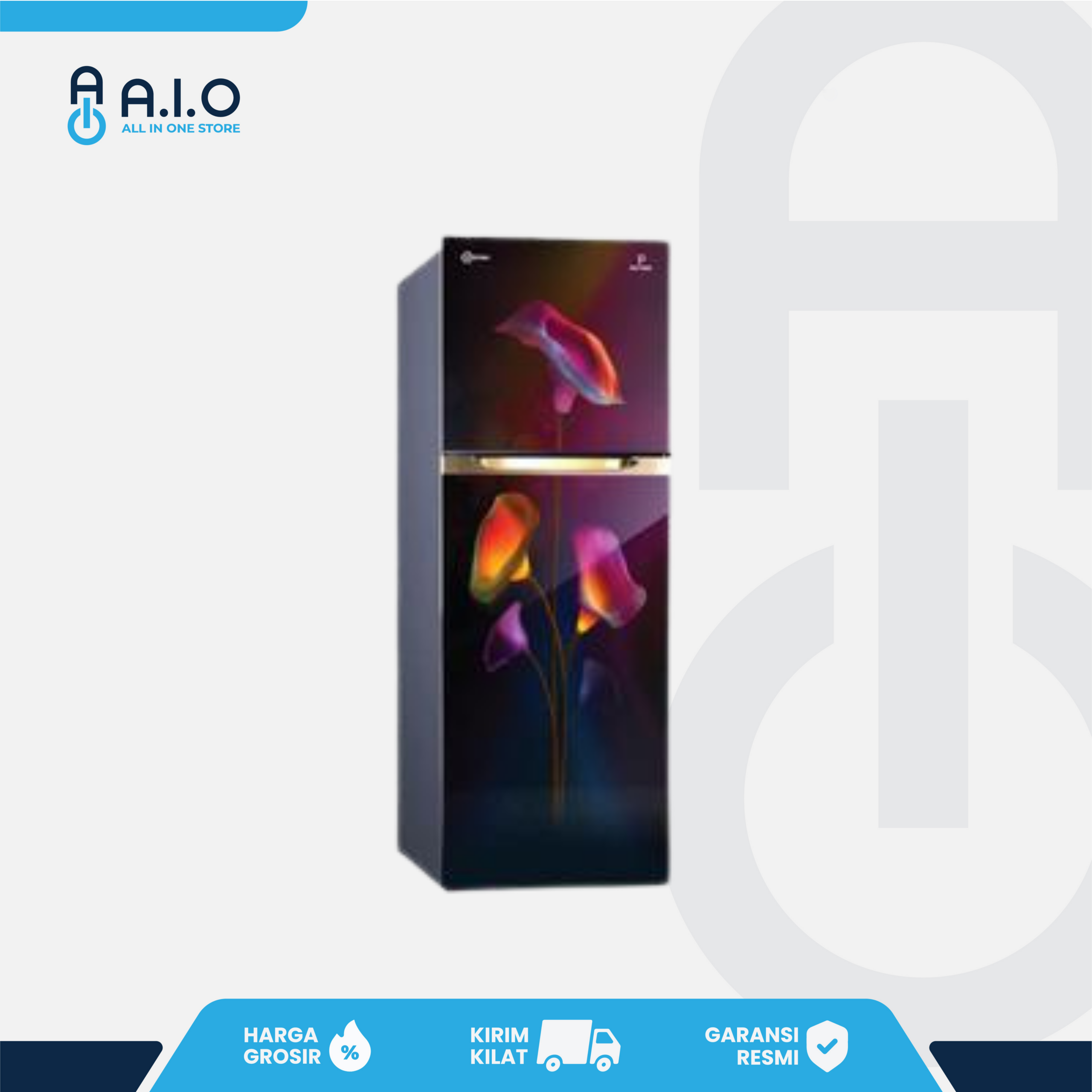 POLYTRON - KULKAS 2 PINTU 350 L - PRM 495MTR