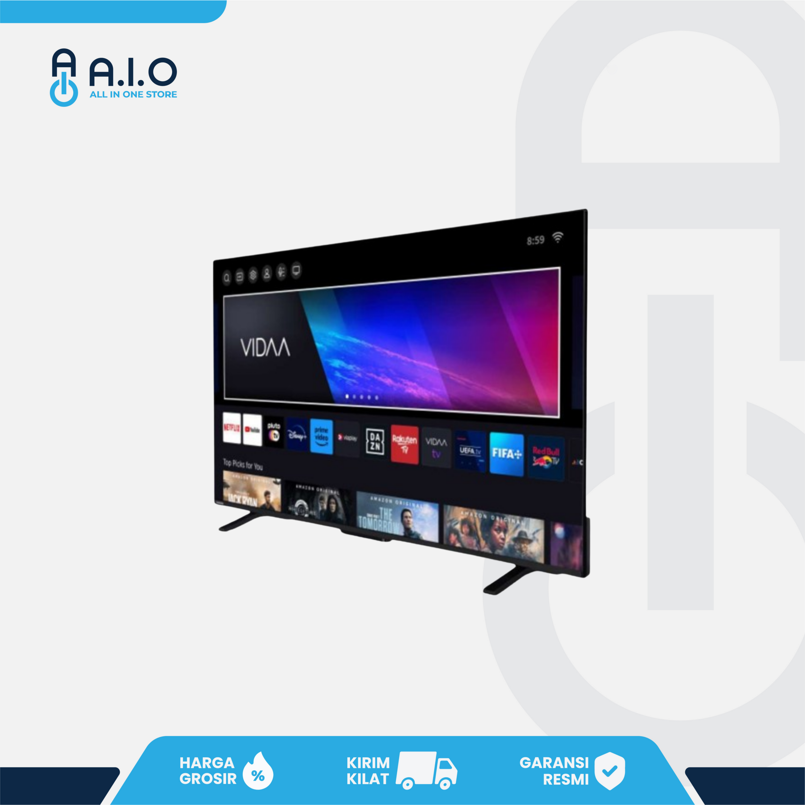 TOSHIBA TVMI - TV GOOGLE 50" - 50M550MP 3 TOSHIBA TVMI - TV GOOGLE 50" - 50M550MP - Gambar 3