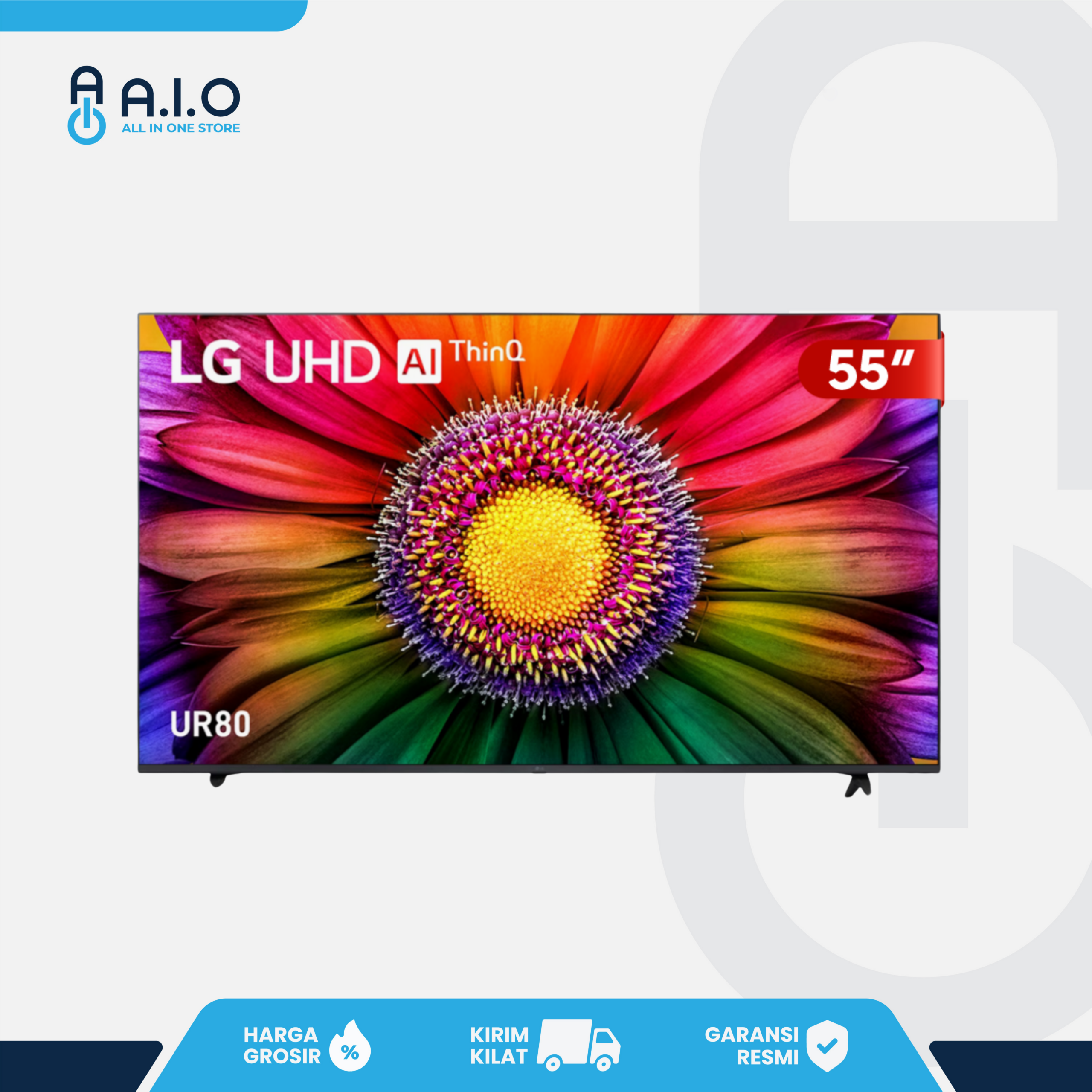 LG - TV SMART 55" - 55UR8050PSB