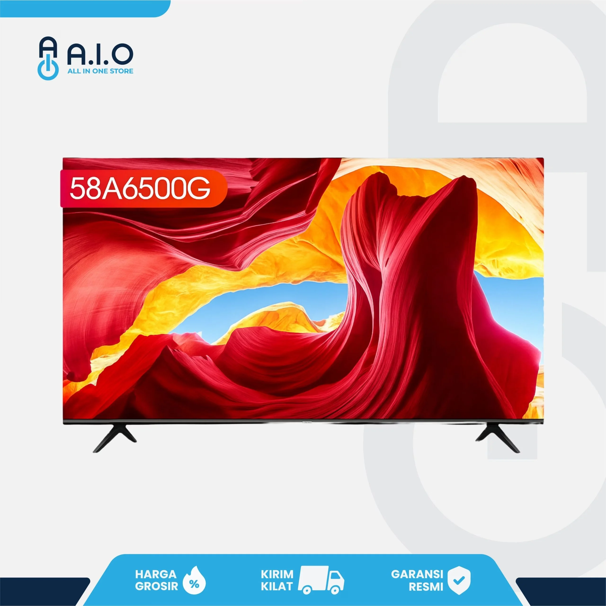 HISENSE - TV ANDROID 58" - 58A6500G 1 HISENSE - TV ANDROID 58" - 58A6500G