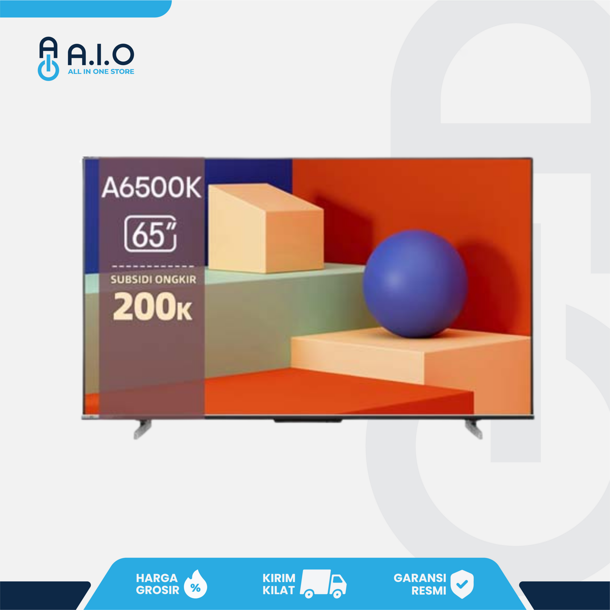 HISENSE - TV GOOGLE 65" - 65A6500K