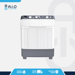AQUA - MESIN CUCI 2 TABUNG 7 KG - QW 7011HT