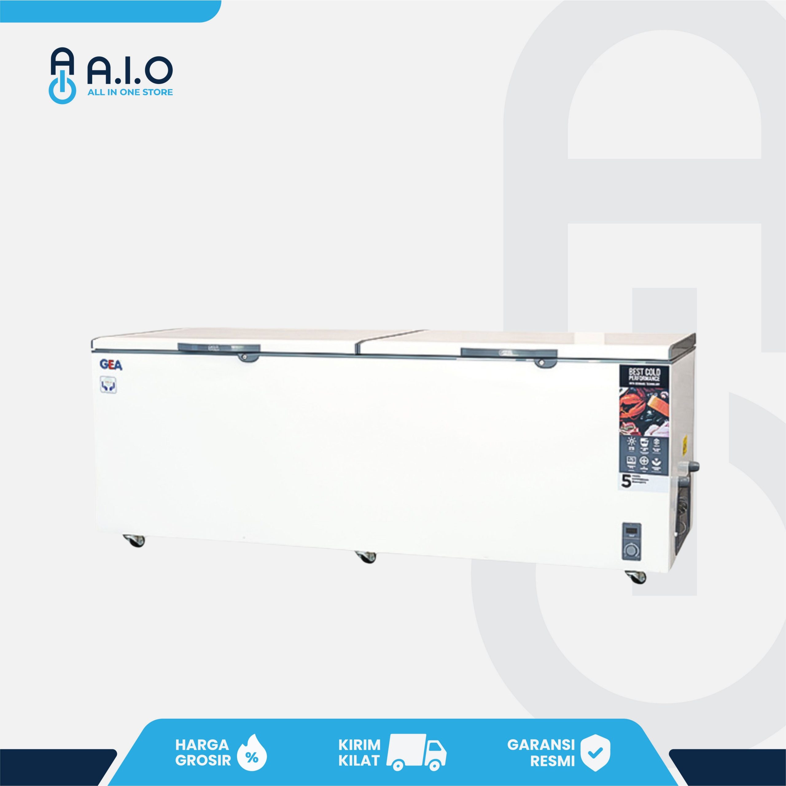 GEA - CHEST FREEZER 2 PINTU 700 L - SD 700BY