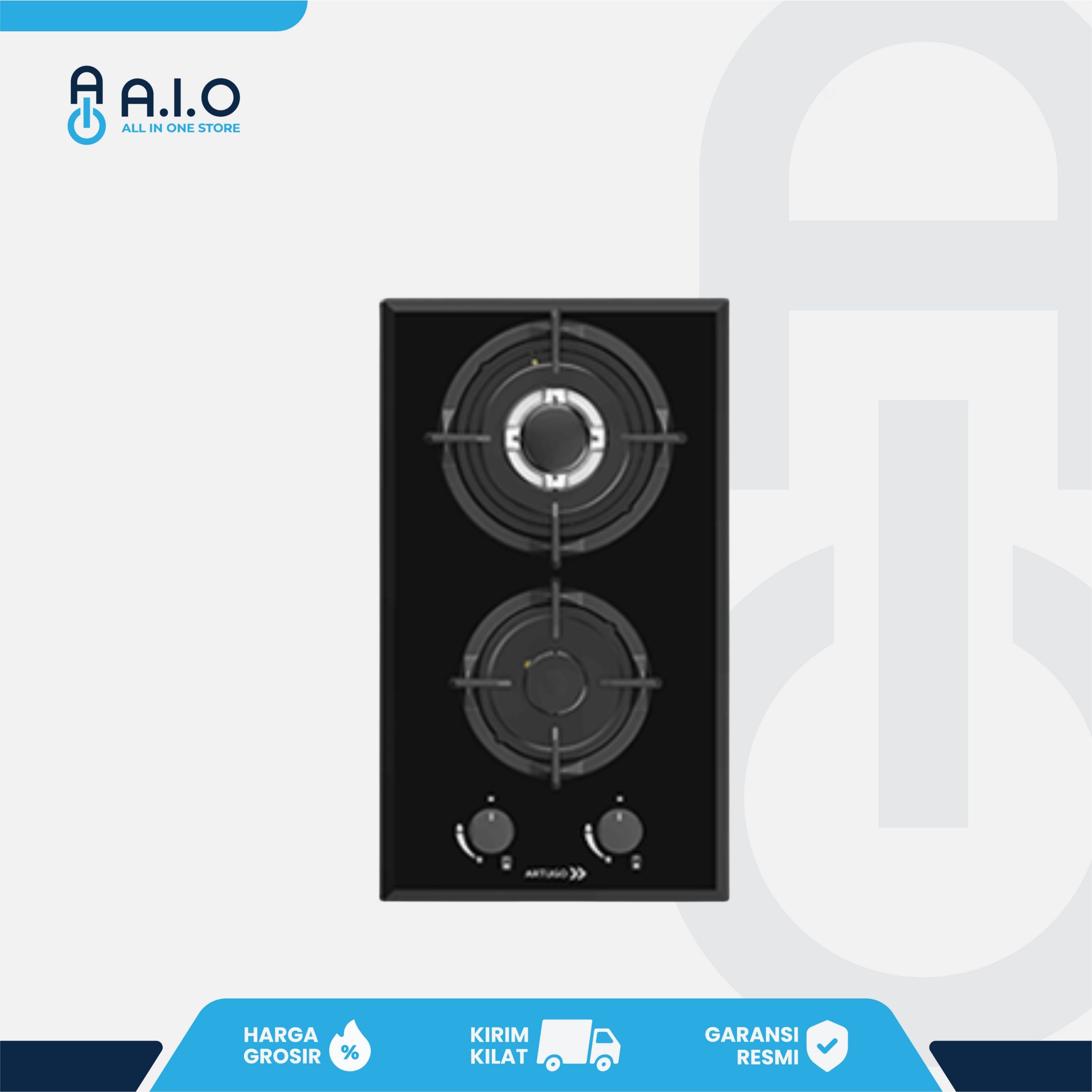 ARTUGO - KOMPOR TANAM 2 TUNGKU - AH 230CB