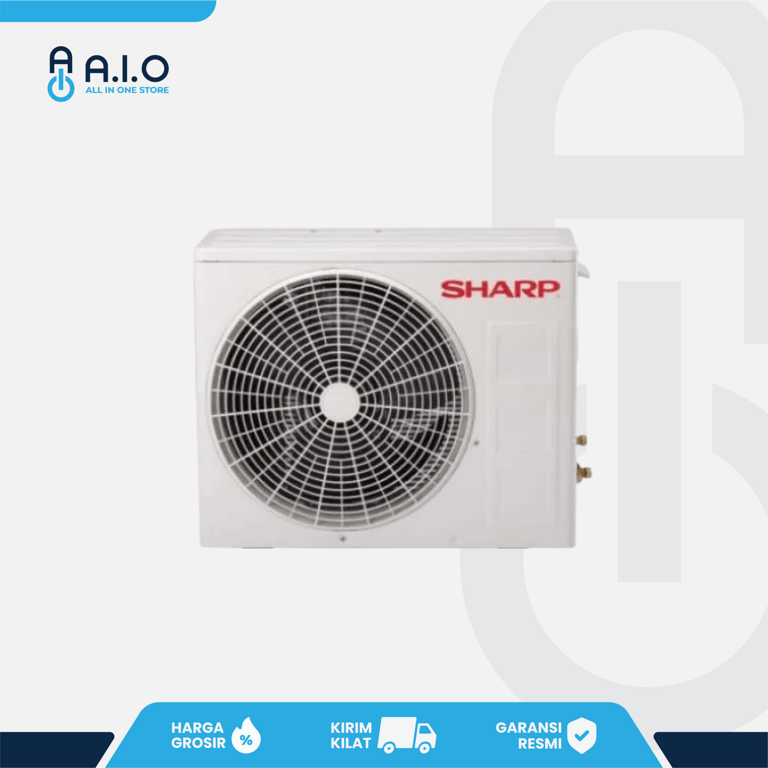 SHARP - AC SPLIT STANDARD 2 PK - AH A18SAY2 2 SHARP - AC SPLIT STANDARD 2 PK - AH A18SAY2 - Gambar 2