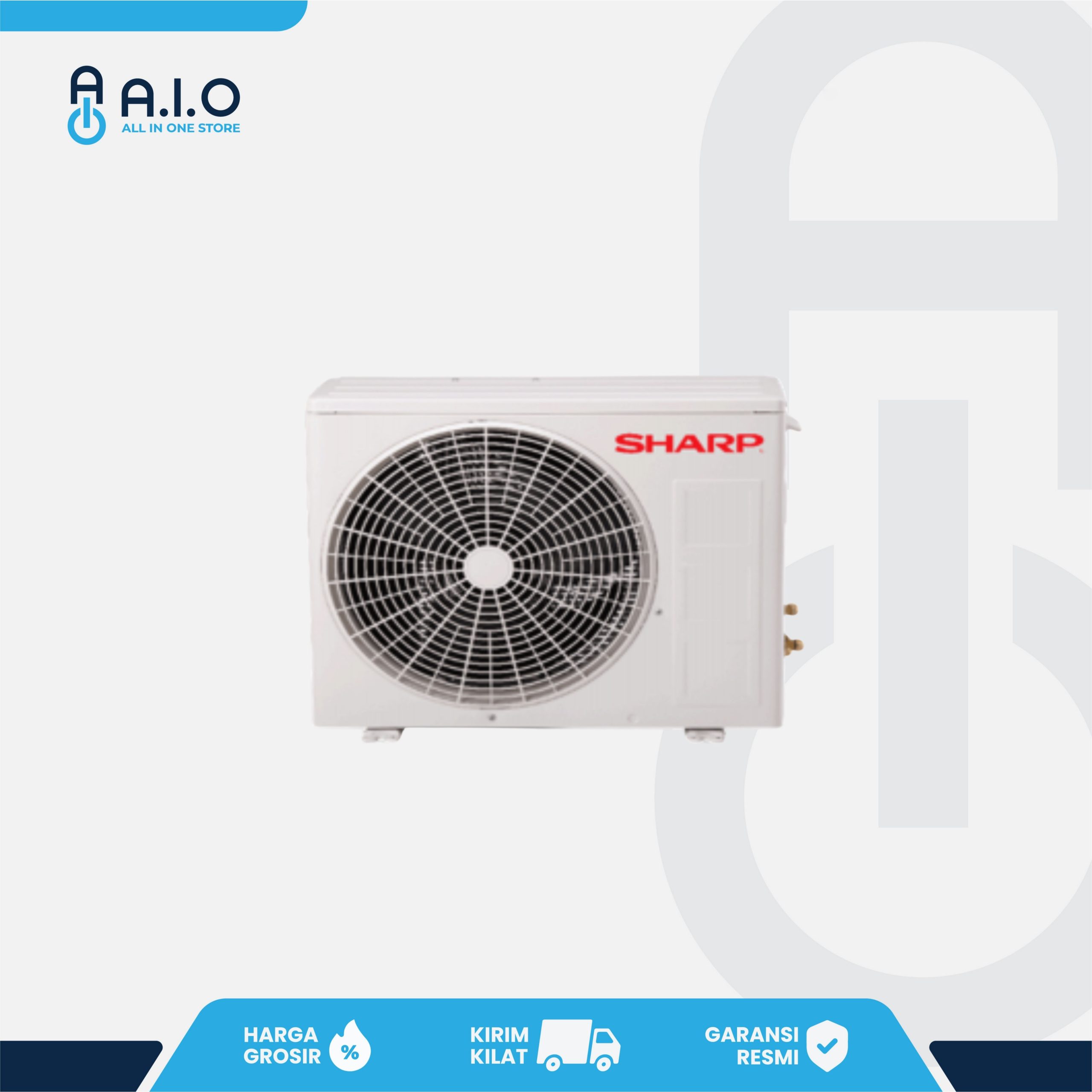 SHARP - AC SPLIT STANDARD 2 PK - AH A18ZCY 2 SHARP - AC SPLIT STANDARD 2 PK - AH A18ZCY - Gambar 2