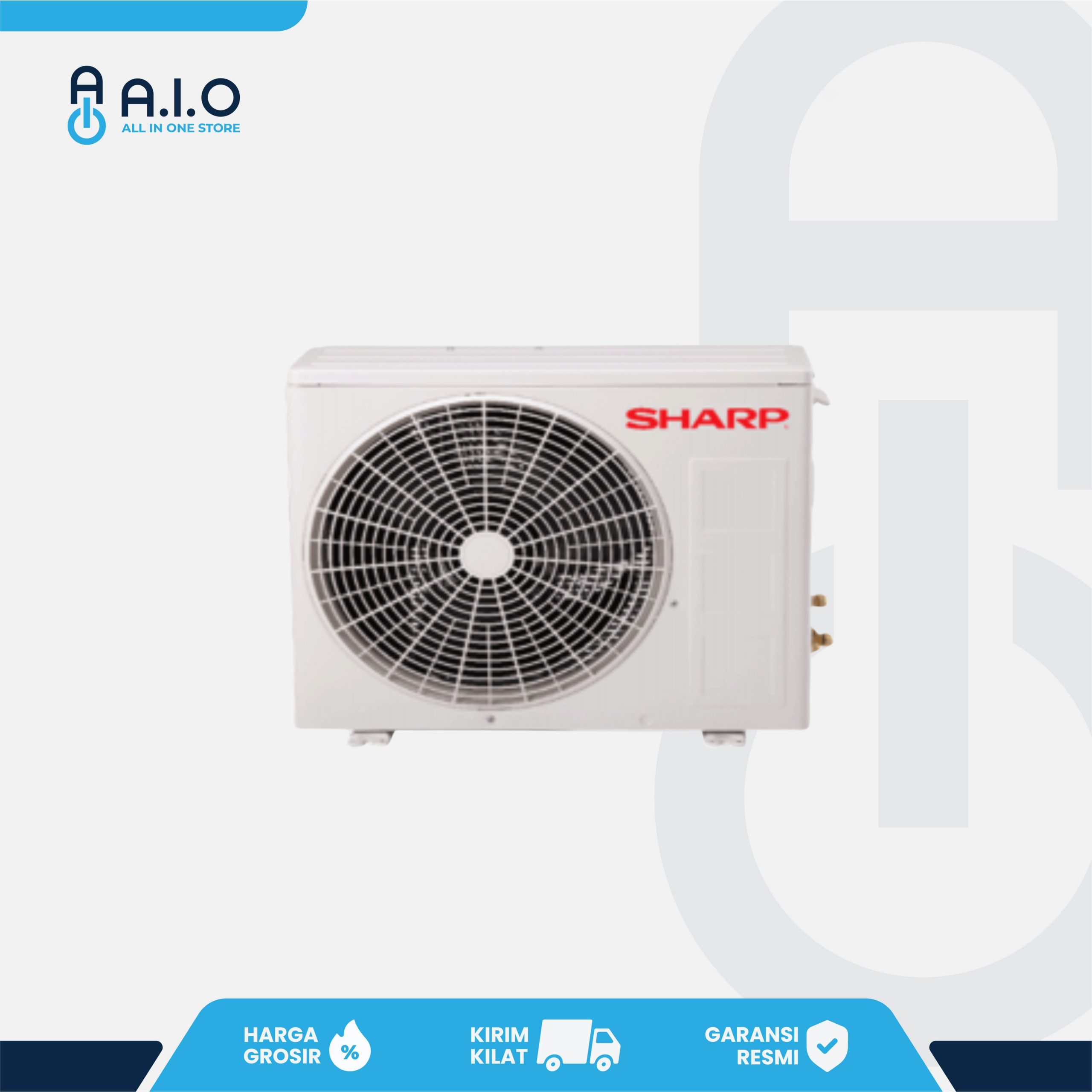 SHARP - AC SPLIT STANDARD 0.5 PK - AH A5ZCY 2 SHARP - AC SPLIT STANDARD 0.5 PK - AH A5ZCY - Gambar 2