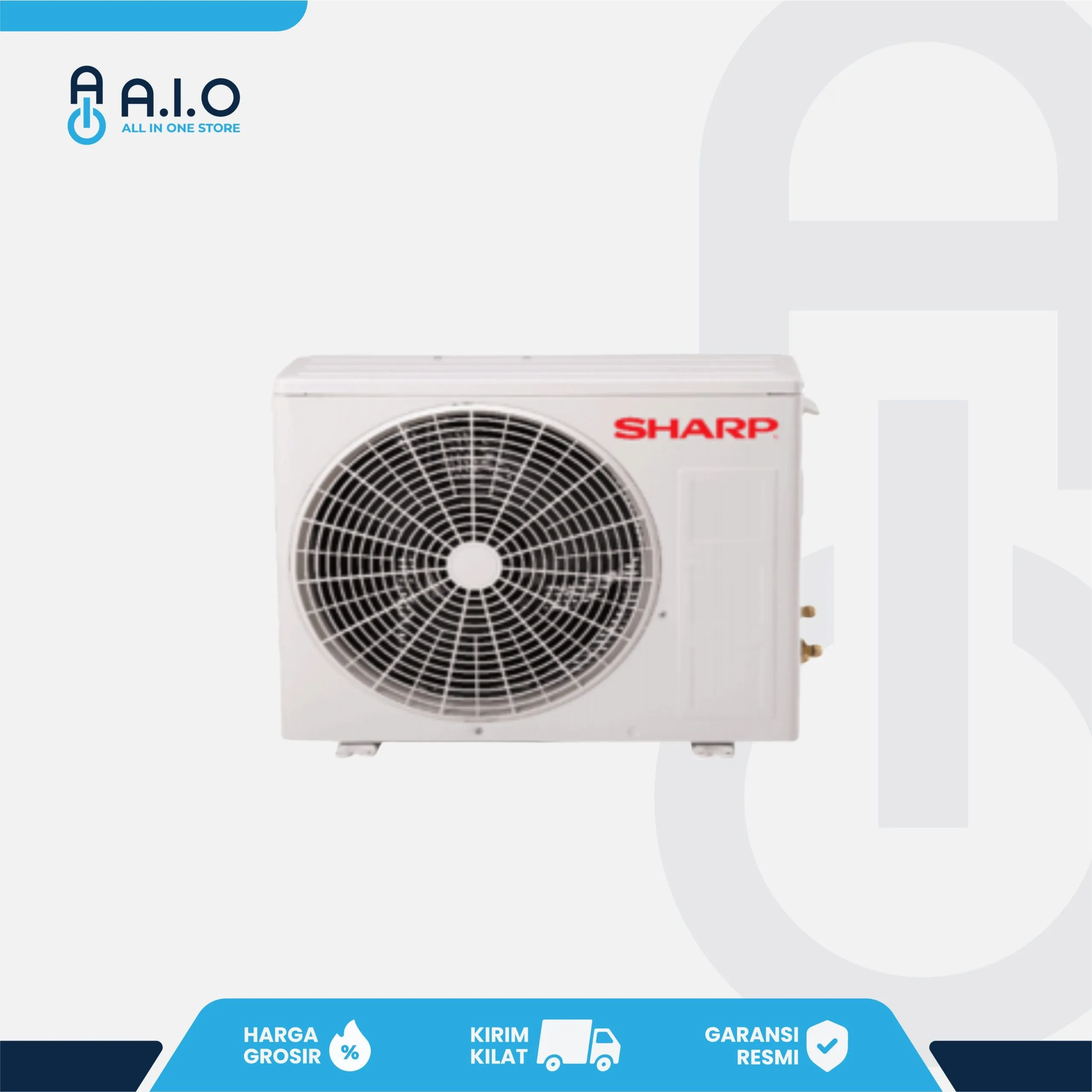 SHARP - AC SPLIT STANDARD 1 PK - AH A9ZCY 2 SHARP - AC SPLIT STANDARD 1 PK - AH A9ZCY - Image 2
