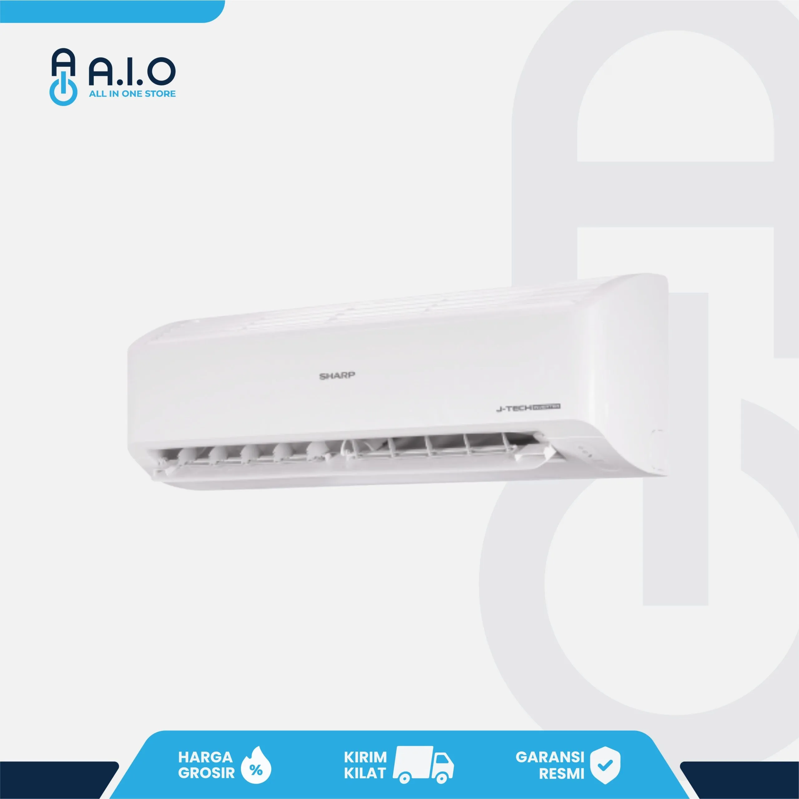 SHARP - AC SPLIT INVERTER 0.5 PK - AH X6BEY 2 SHARP - AC SPLIT INVERTER 0.5 PK - AH X6BEY - Gambar 2