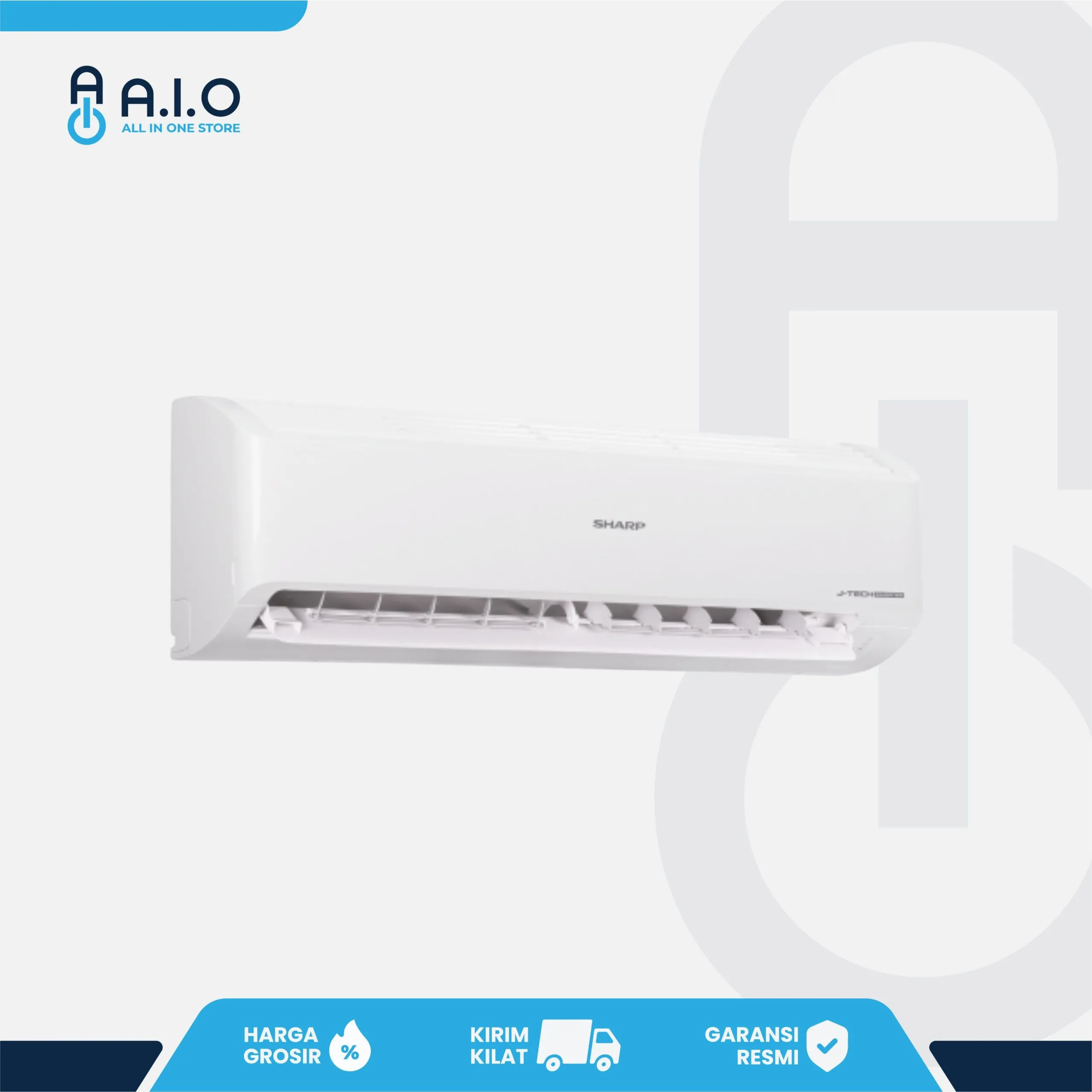 SHARP - AC SPLIT INVERTER 0.5 PK - AH X6BEY 3 SHARP - AC SPLIT INVERTER 0.5 PK - AH X6BEY - Gambar 3