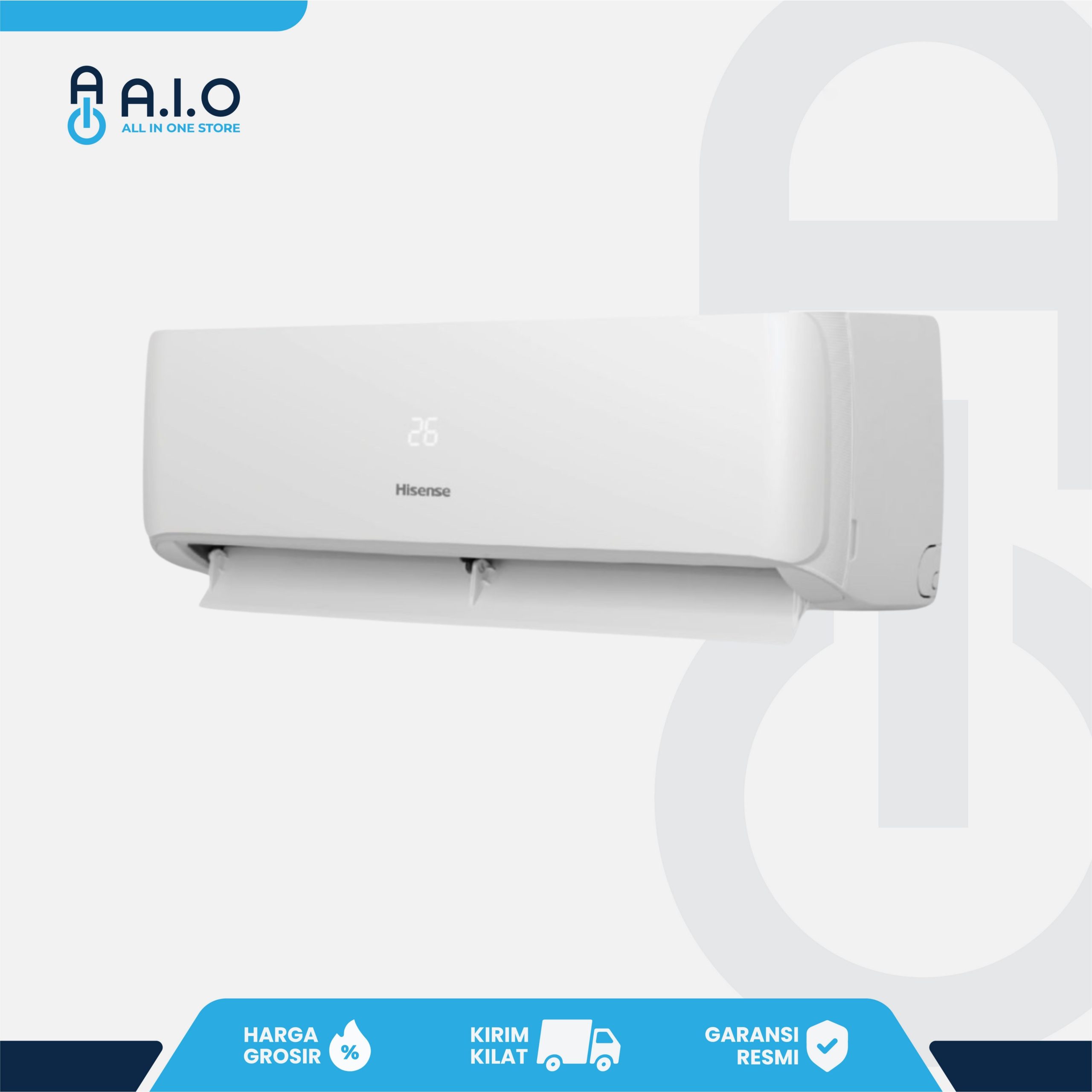 HISENSE - AC SPLIT STANDARD 0.5 PK - AN05CDG 2 HISENSE - AC SPLIT STANDARD 0.5 PK - AN05CDG - Gambar 2