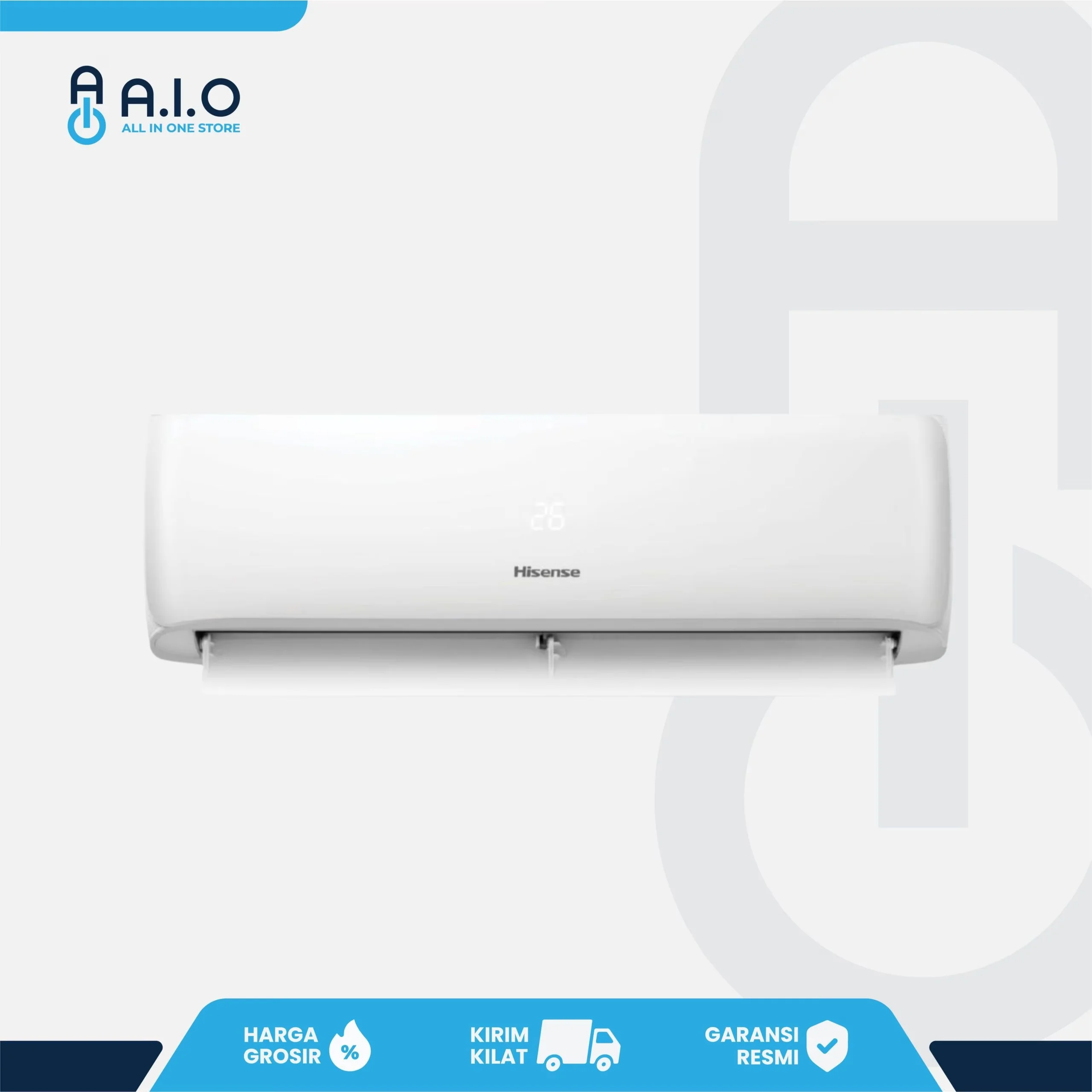 HISENSE - AC SPLIT STANDARD 1 PK - AN09CDG 1 HISENSE - AC SPLIT STANDARD 1 PK - AN09CDG