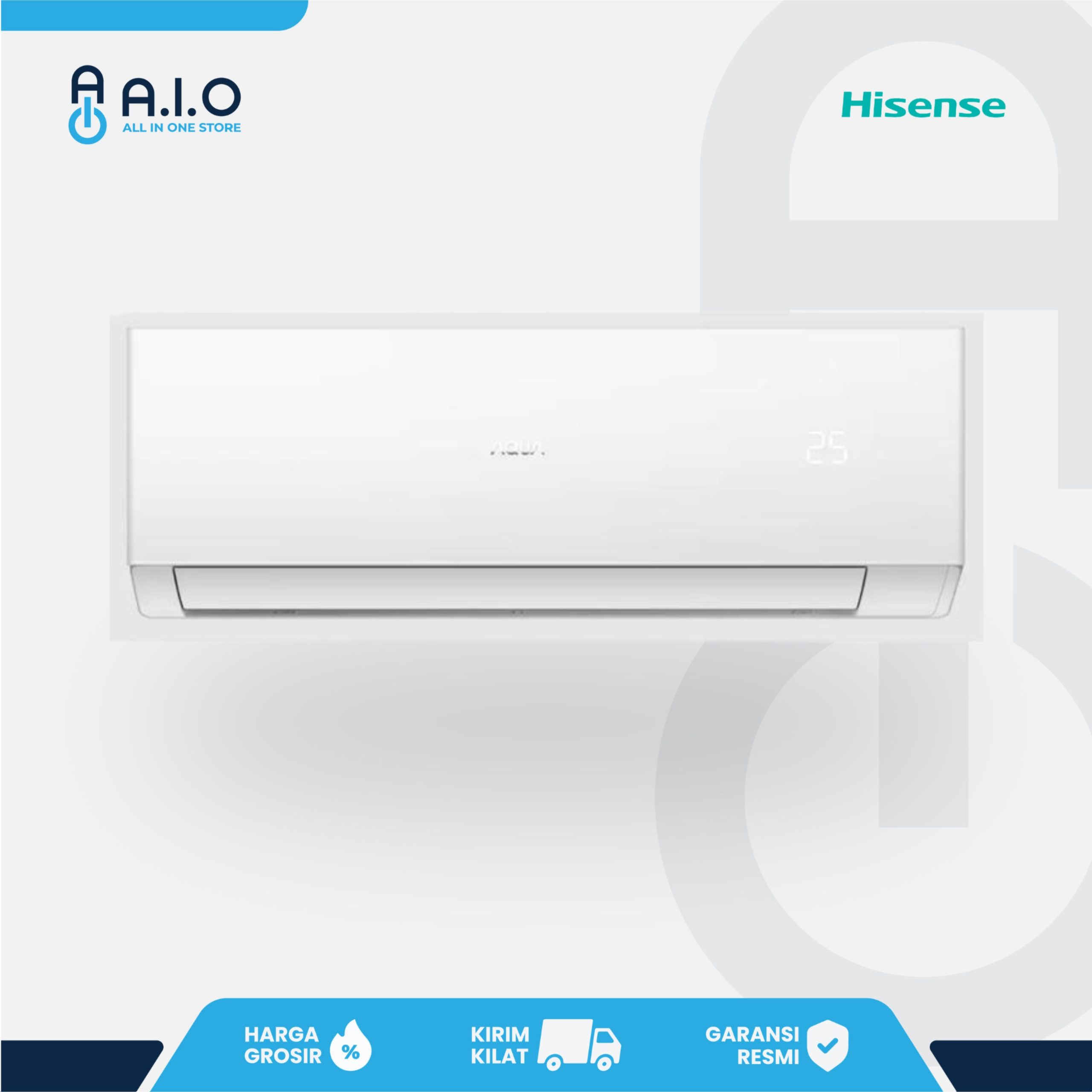 HISENSE - AC SPLIT STANDARD 1.5 PK - AN12CDG