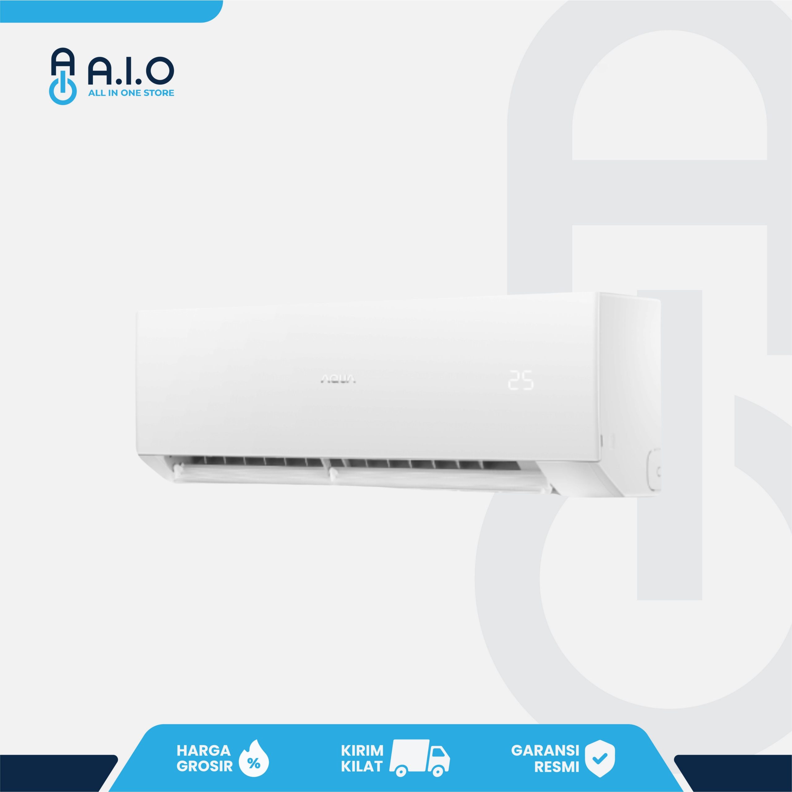 AQUA - AC SPLIT STANDARD 0.5 PK - AQA KCR5FQA(L) 2 AQUA - AC SPLIT STANDARD 0.5 PK - AQA KCR5FQA(L) - Gambar 2