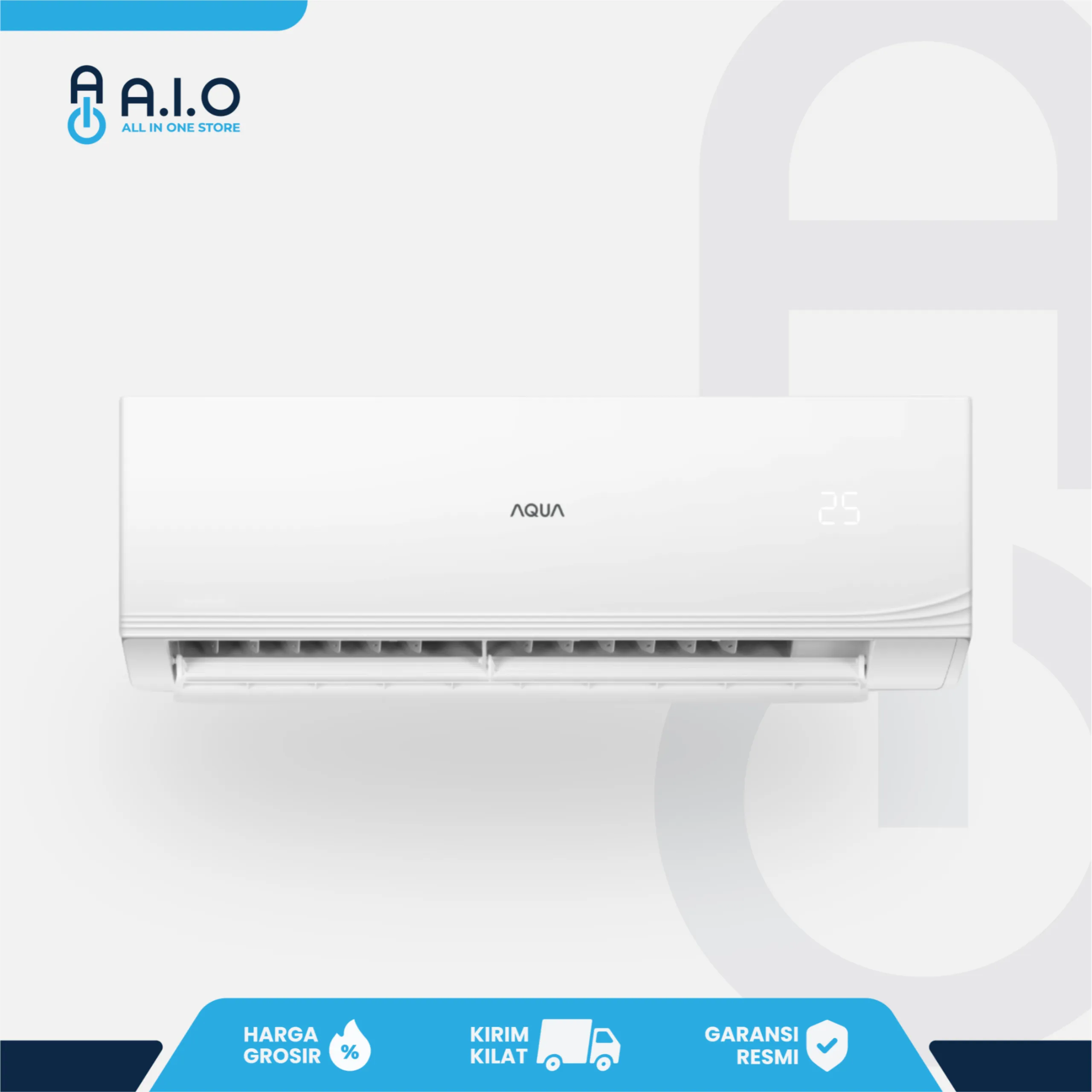 AQUA - AC SPLIT STANDARD 0.5 PK - AQA KCR5FQB(L) 5 AQUA - AC SPLIT STANDARD 0.5 PK - AQA KCR5FQB(L) - Gambar 5