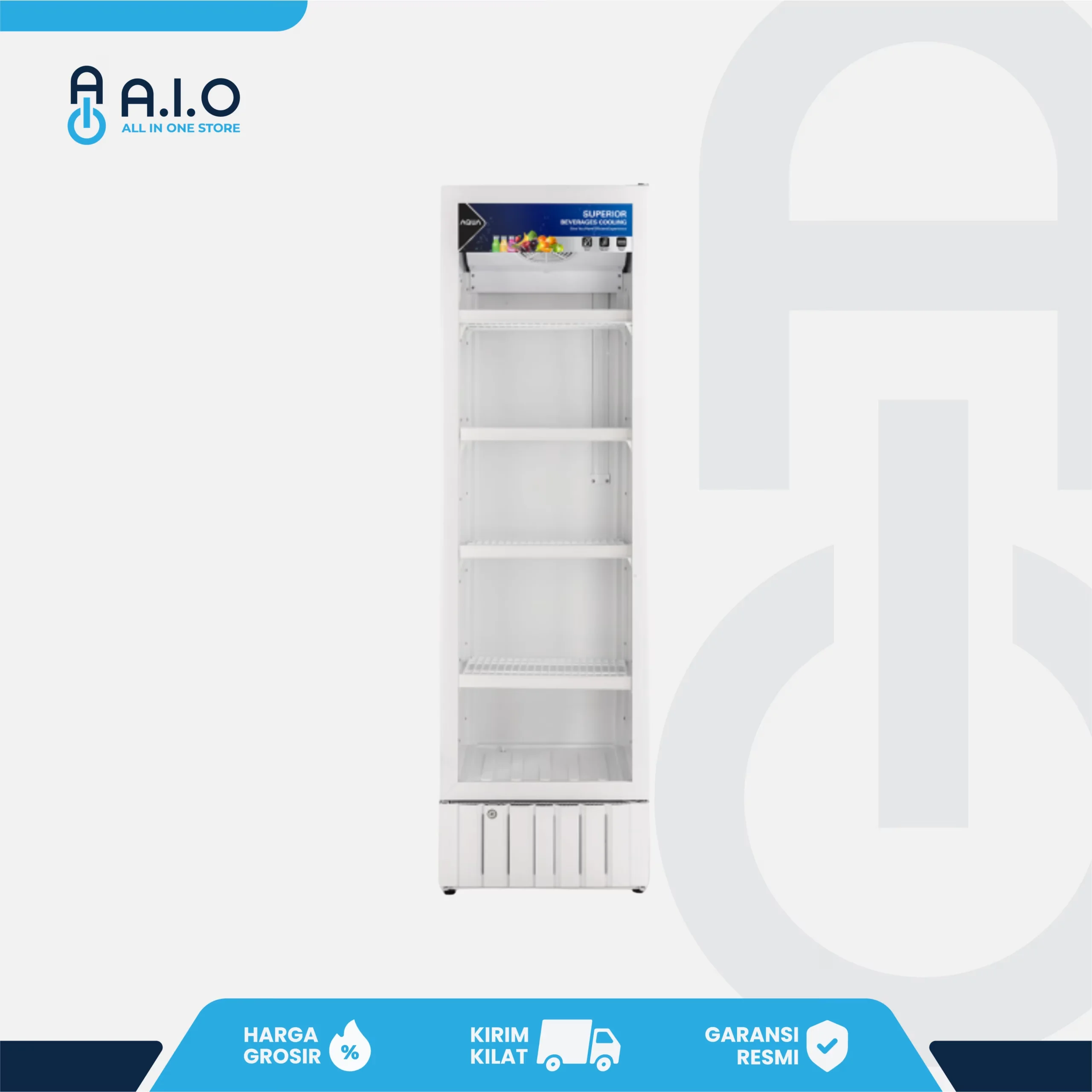 AQUA - SHOWCASE 1 PINTU 280 L - AQB 280 1 AQUA - SHOWCASE 1 PINTU 280 L - AQB 280