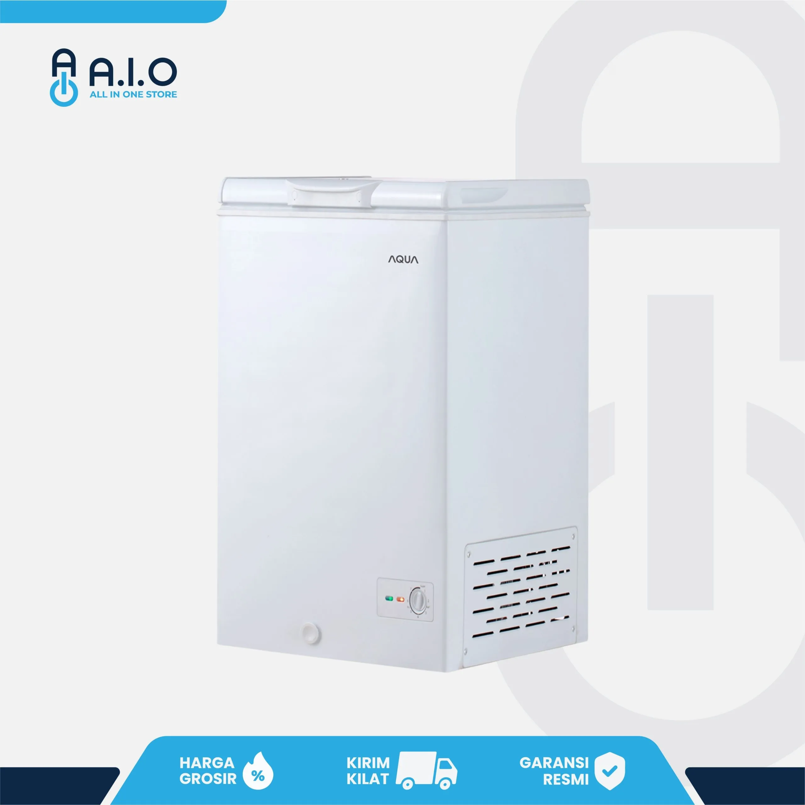 AQUA - CHEST FREEZER 1 PINTU 100 L - AQF 120HC 3 AQUA - CHEST FREEZER 1 PINTU 100 L - AQF 120HC - Gambar 3