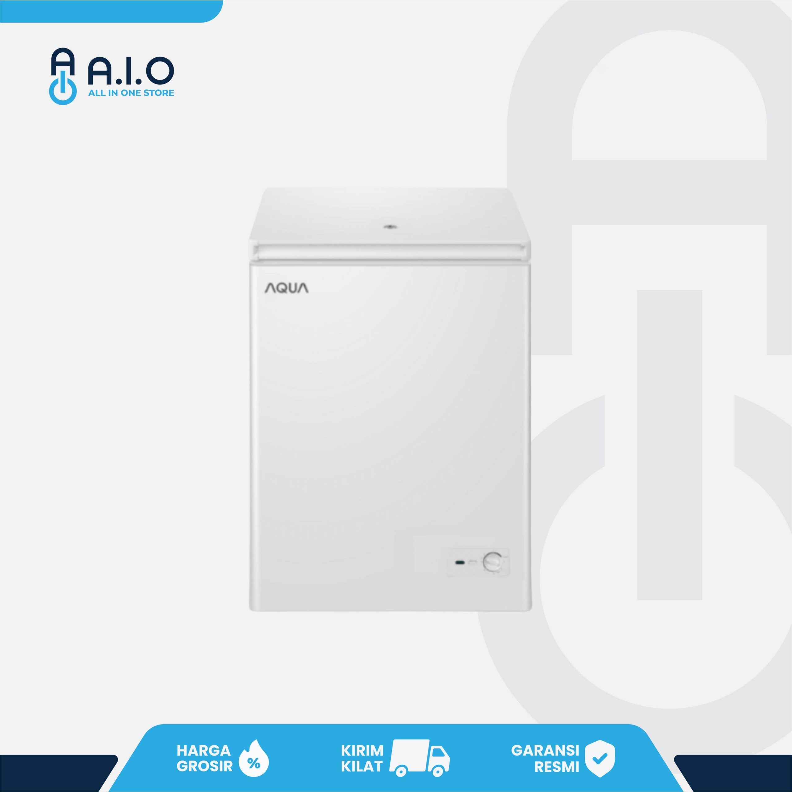 AQUA - CHEST FREEZER 1 PINTU 100 L - AQF 120MC